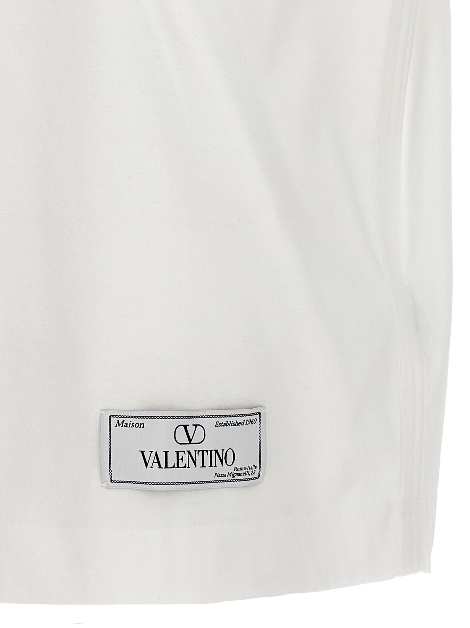 'Maison Valentino label' T-shirt 4V3MG01F9K70BO (Valentino Garavani / Tシャツ・カットソー ) | Valentino Garavani (ヴァレンティノ)(3)