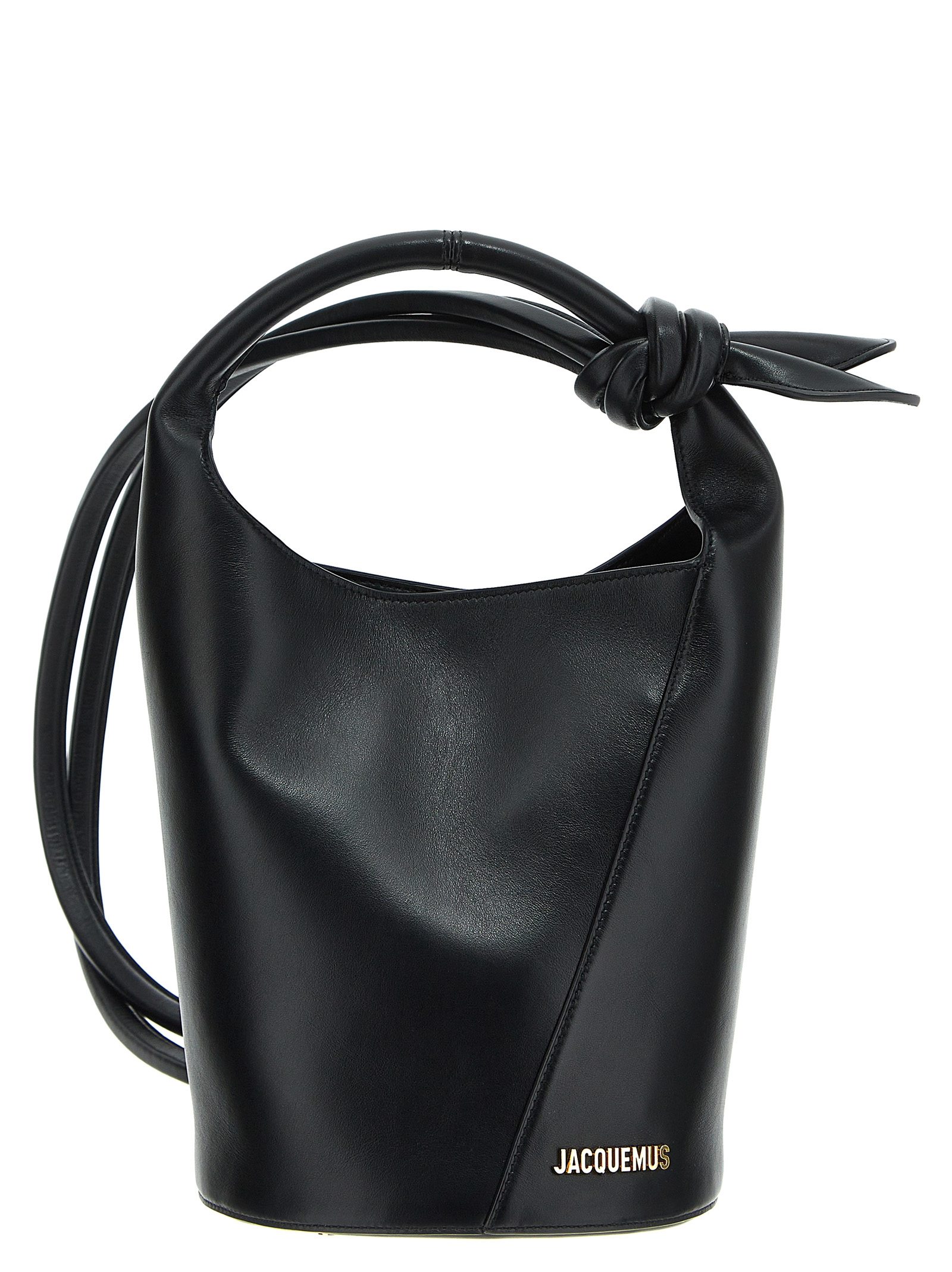 'Le petit tourni' shoulder bag 24E245BA3663173BLACK (JACQUEMUS / ハンドバッグ・ショルダーバッグ ) | JACQUEMUS (ジャックムス)