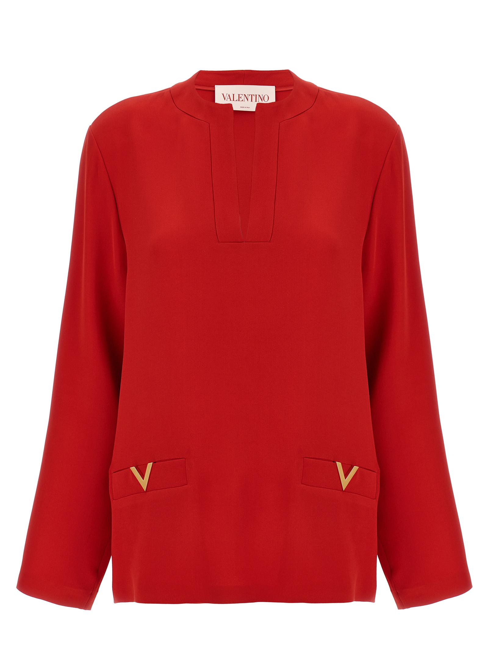 Valentino 'V Gold' blouse 5B3AB6K01MM157 (Valentino Garavani / シャツ・ブラウス ) | Valentino Garavani (ヴァレンティノ)
