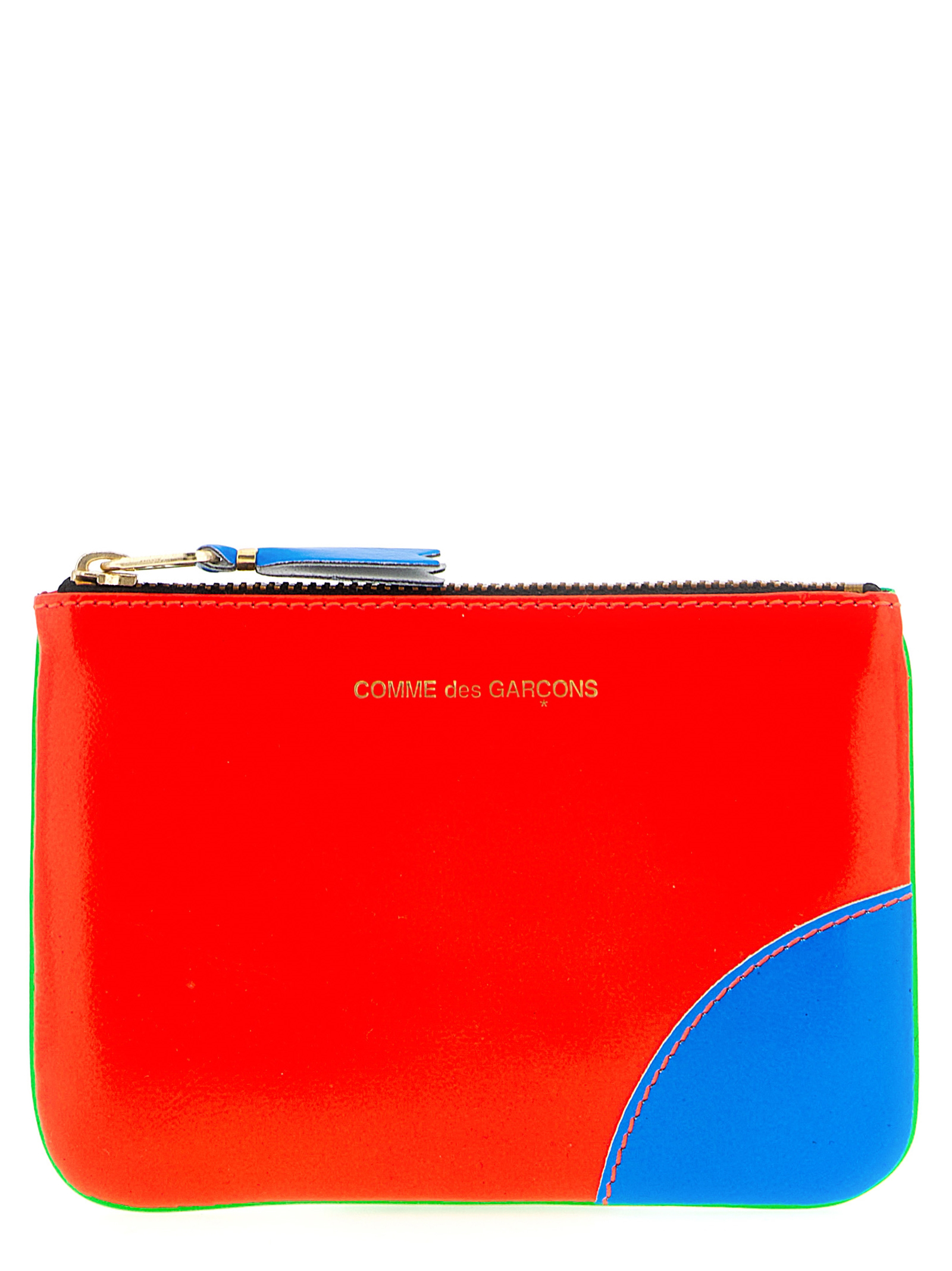 'Super Fluo' card holder SA8100SFGREENORANGE (Comme Des Garçons Wallet / 財布・カードケース ) | Comme Des Garçons Wallet (コムデギャルソン ウォレット)