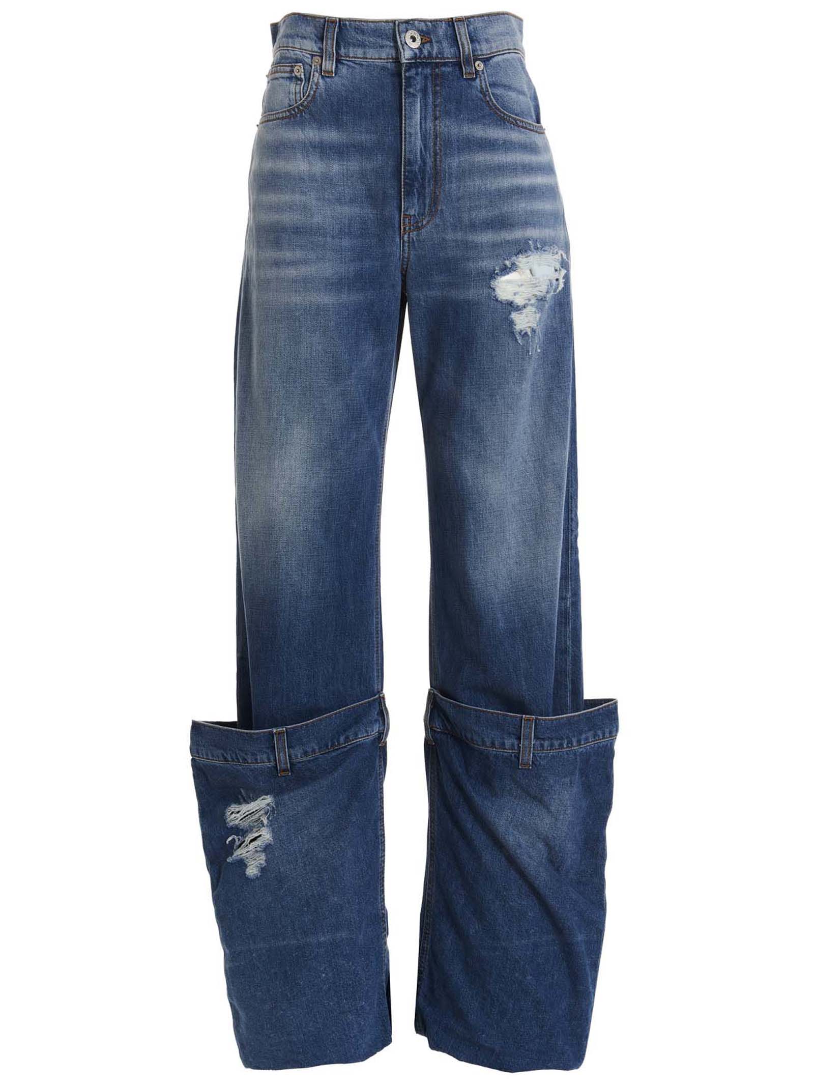 Maxi turn-up jeans DT0056PG1164804 (JW Anderson / ジーンズ ) | JW Anderson (ジェイダブリュー アンダーソン)