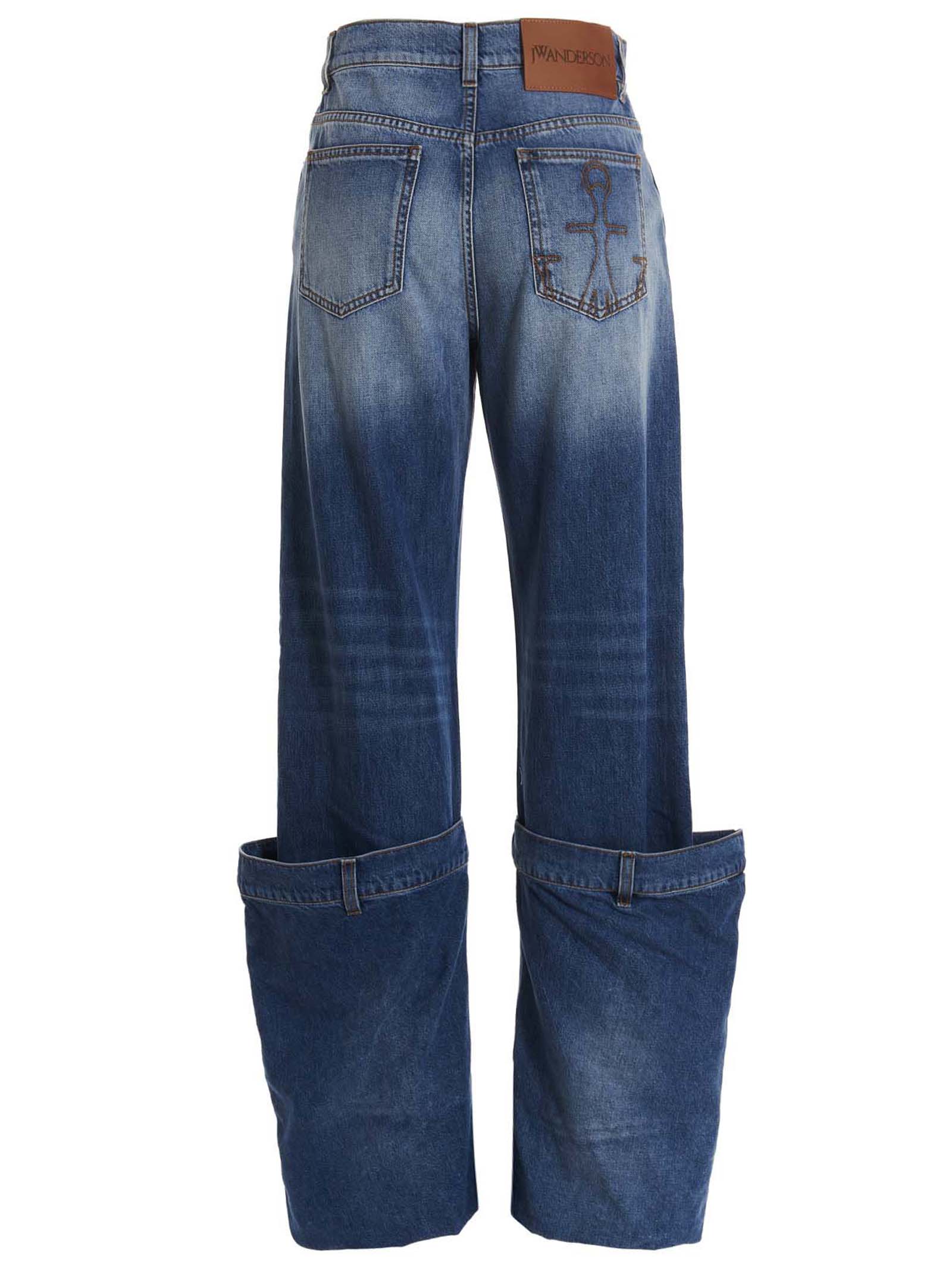 Maxi turn-up jeans DT0056PG1164804 (JW Anderson / ジーンズ ) | JW Anderson (ジェイダブリュー アンダーソン)(1)