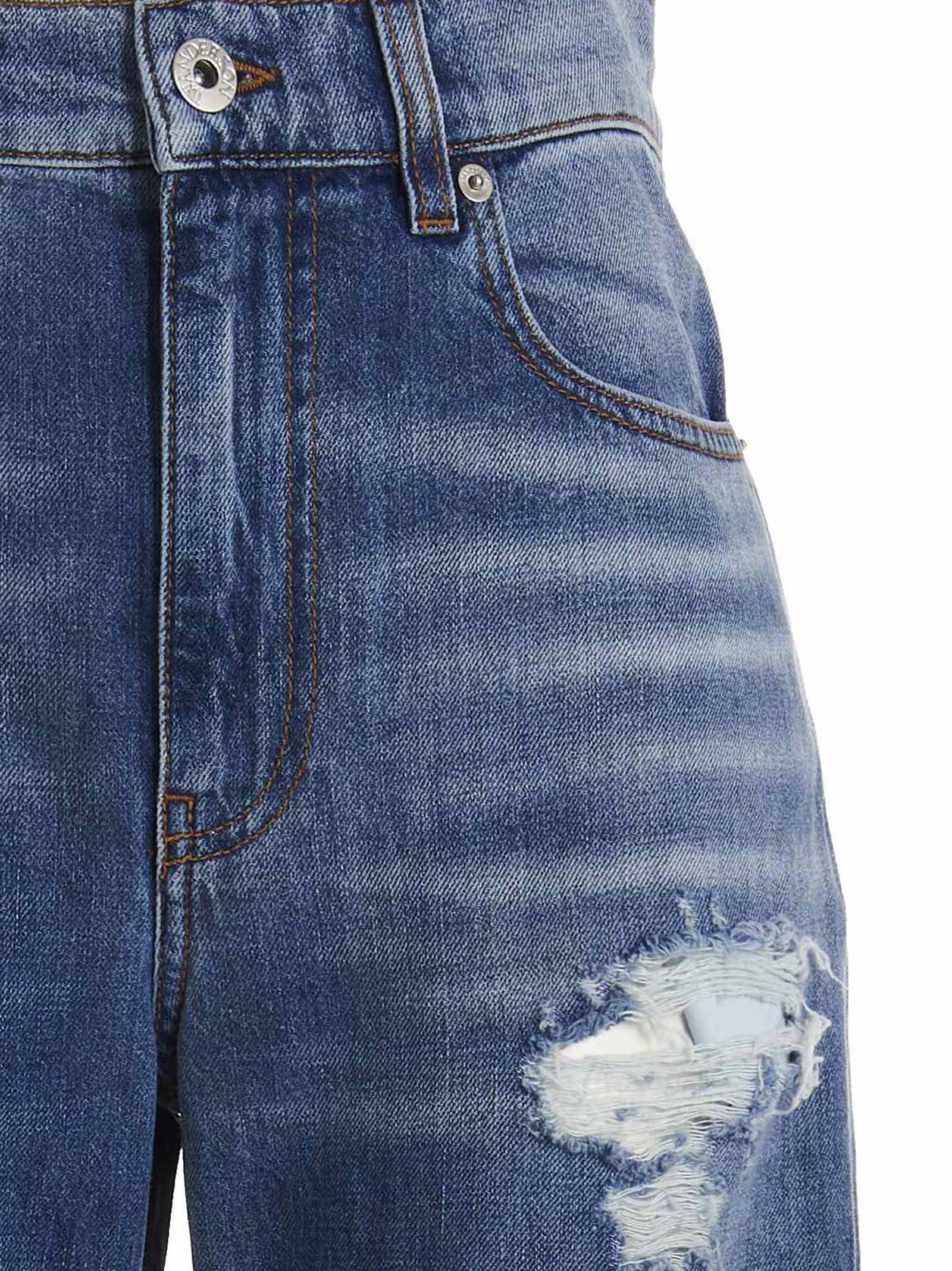 Maxi turn-up jeans DT0056PG1164804 (JW Anderson / ジーンズ ) | JW Anderson (ジェイダブリュー アンダーソン)(2)