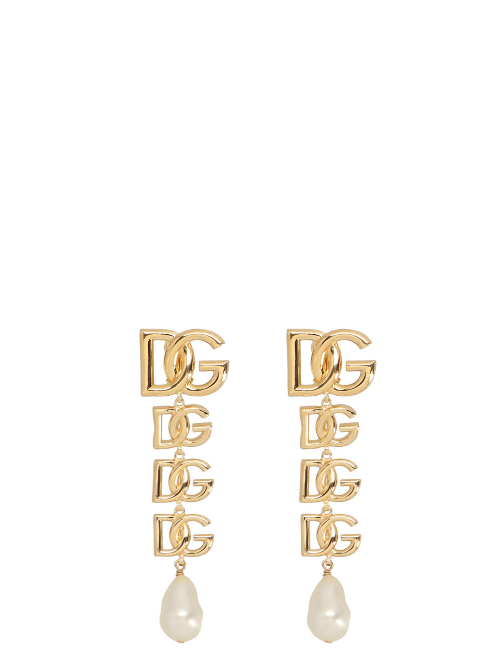 Logo earrings WEN6P5W1111ZOO00 (Dolce & Gabbana / ピアス・イヤリング ) | Dolce & Gabbana (ドルチェガッバーナ)