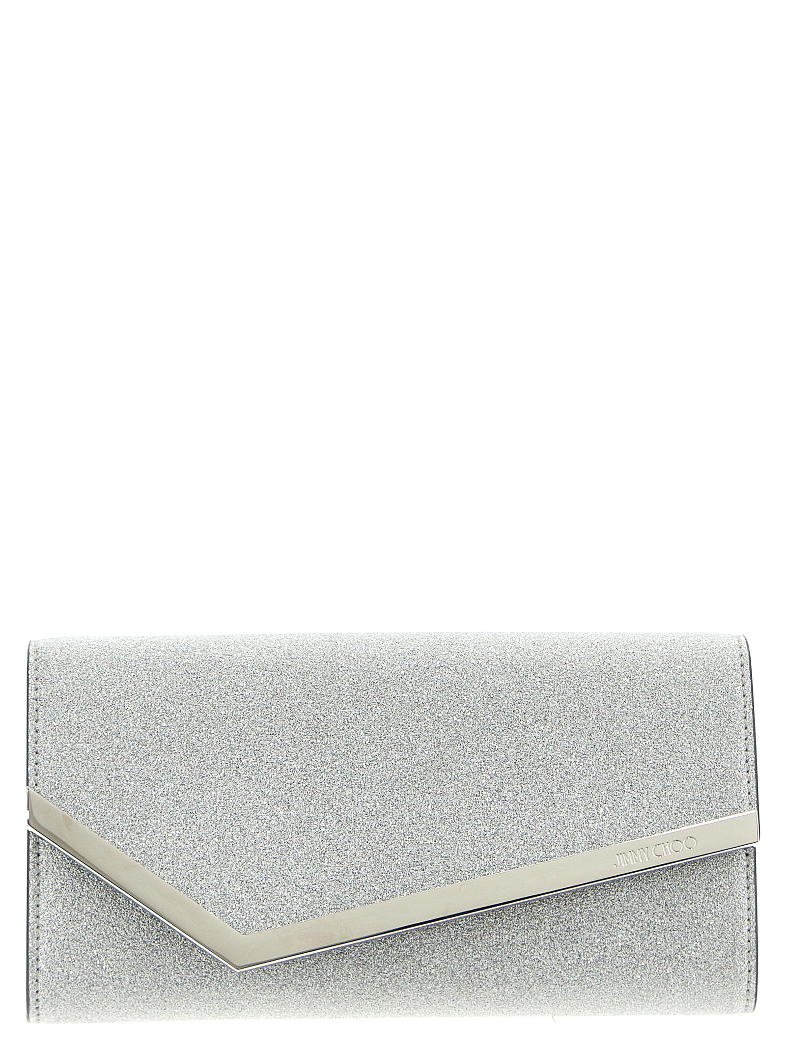 'emmie' clutch EMMIEIGTSILVER (JIMMY CHOO / クラッチバッグ・ポーチ ) | JIMMY CHOO (ジミー チュウ)