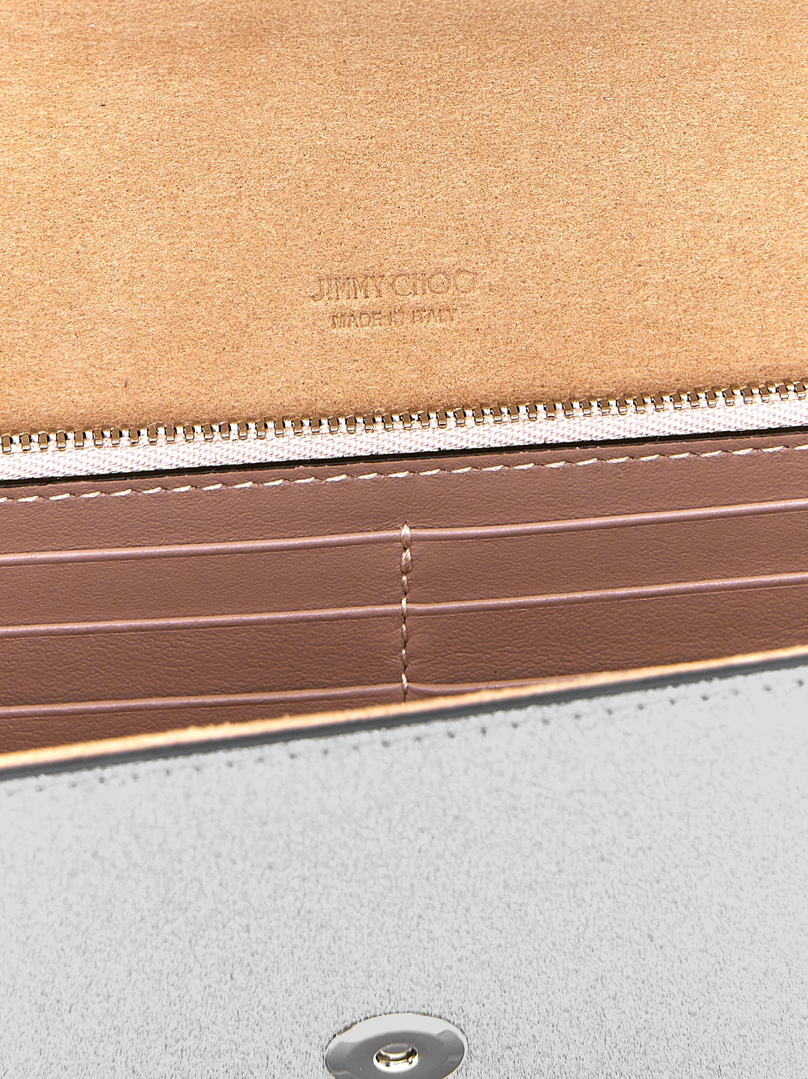 'emmie' clutch EMMIEIGTSILVER (JIMMY CHOO / クラッチバッグ・ポーチ ) | JIMMY CHOO (ジミー チュウ)(3)