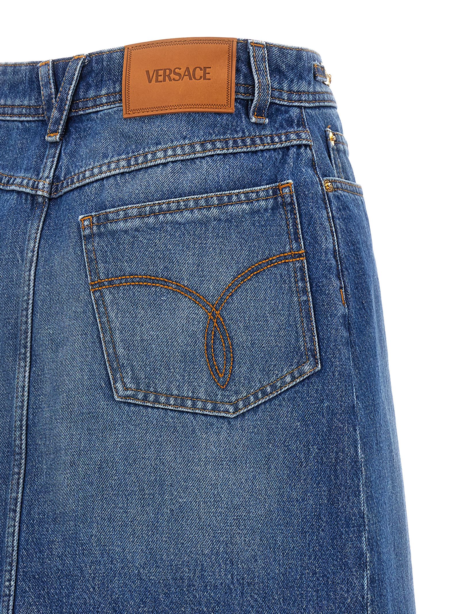 'Medusa '95' denim skirt 10150591A070791D030 (VERSACE / スカート ) | VERSACE (ヴェルサーチェ)(3)
