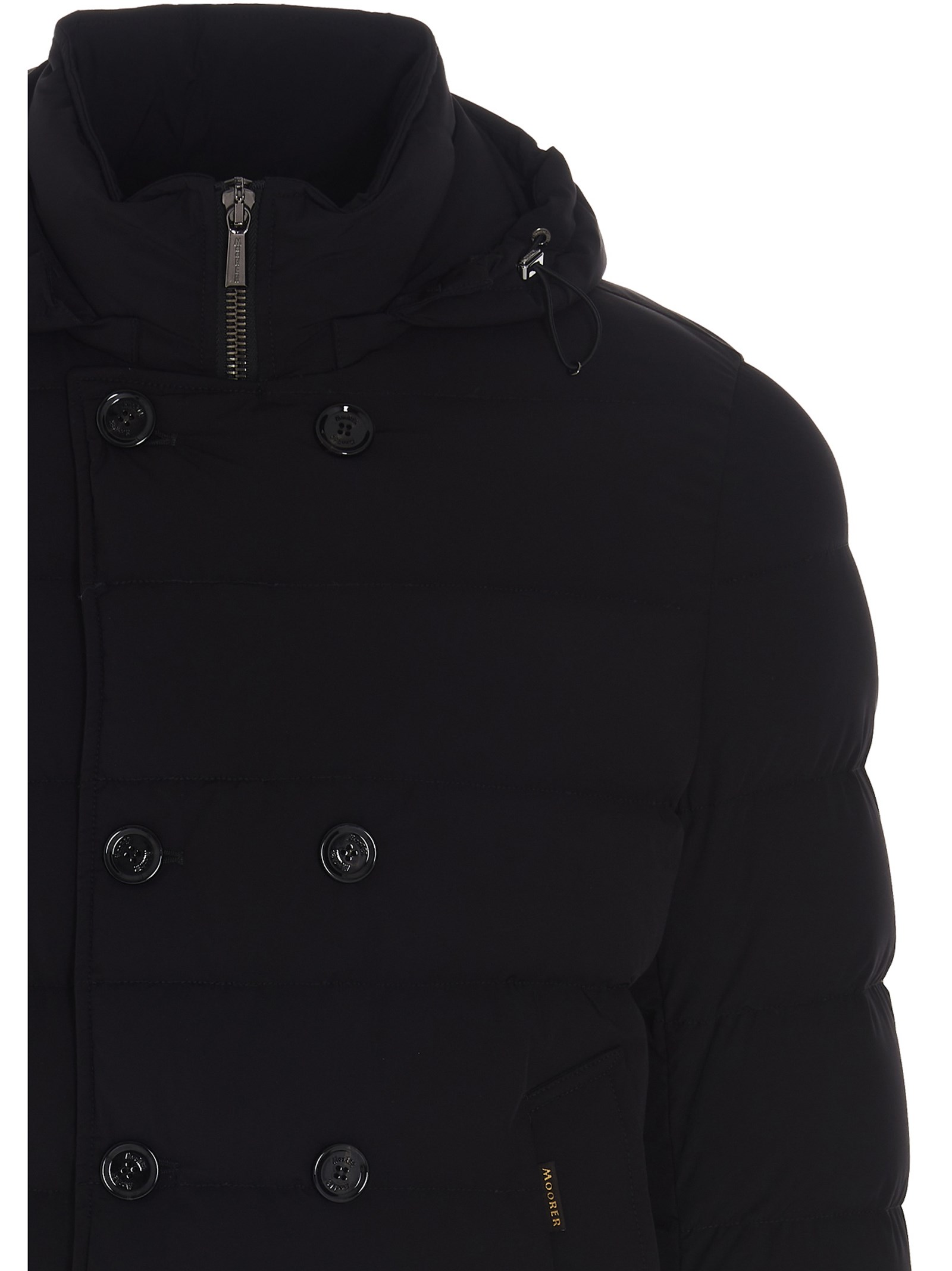 Florio bi-stretch nylon down jacket FLORIOKNNERO (MooRER / ダウンジャケット・コート ) | MooRER (ムーレー)(3)