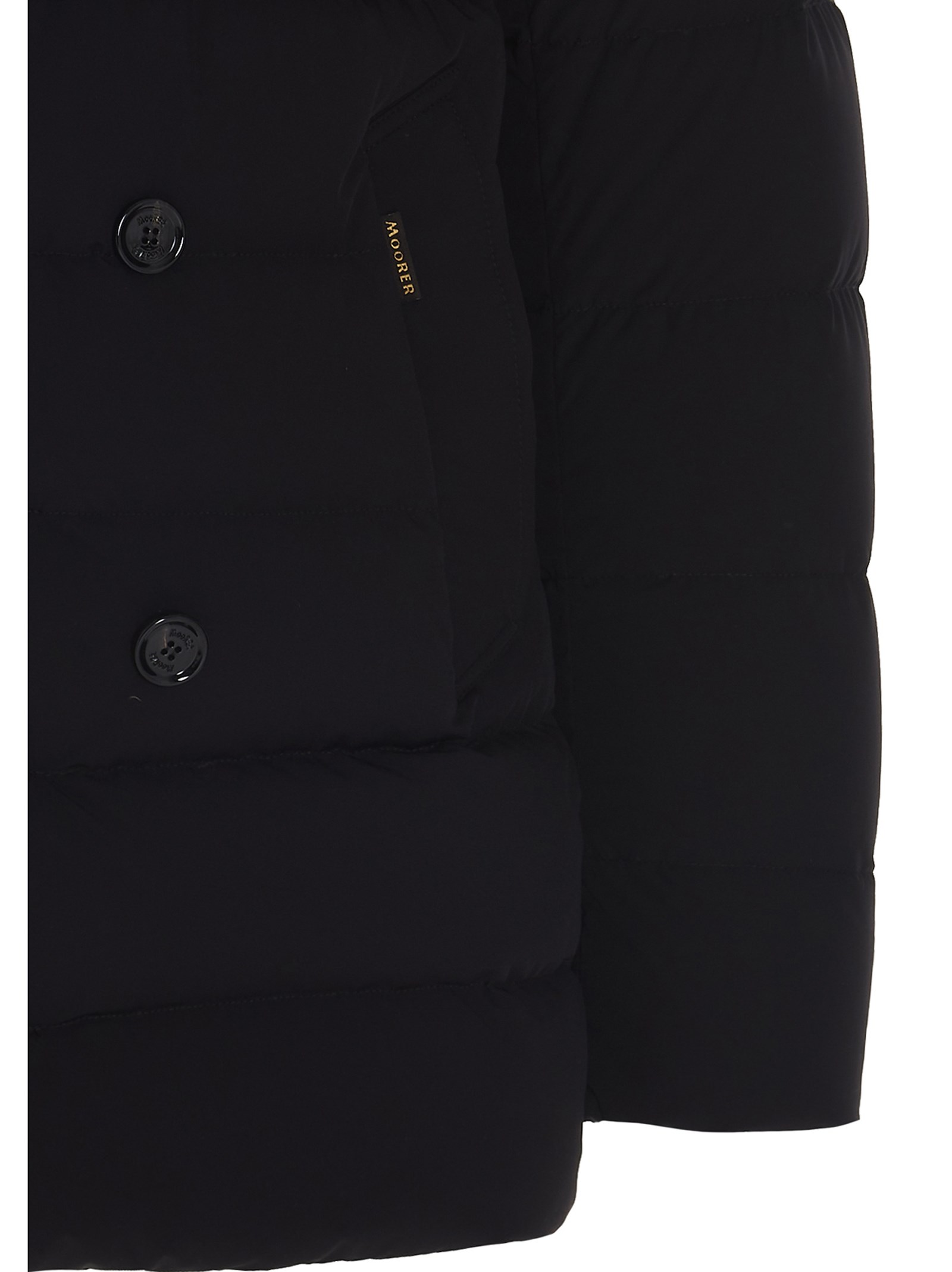 Florio bi-stretch nylon down jacket FLORIOKNNERO (MooRER / ダウンジャケット・コート ) | MooRER (ムーレー)(4)