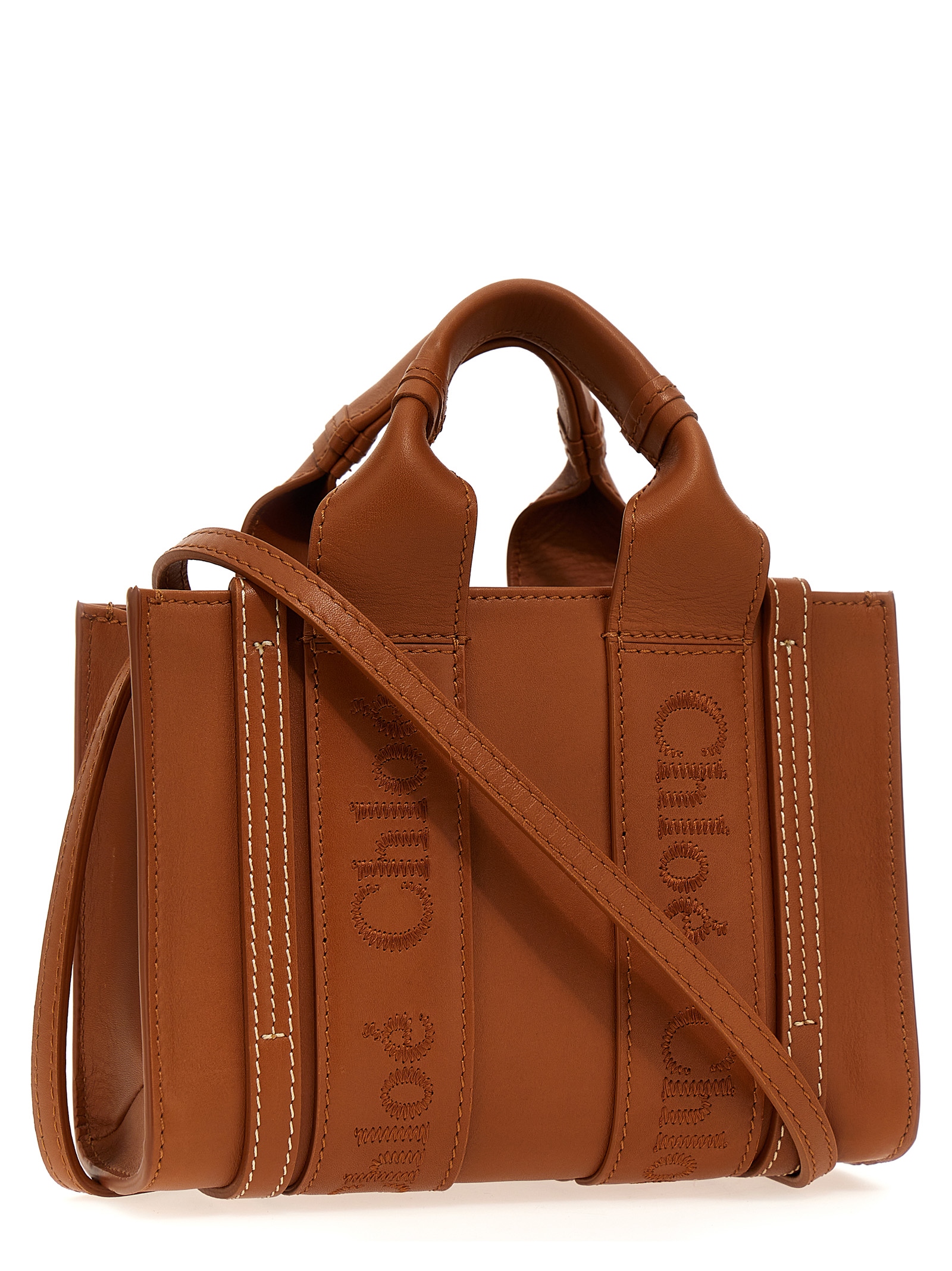 'Woody Mini' handbag CHC23SP237I60247 (Chloé / ハンドバッグ・ショルダーバッグ ) | Chloé (クロエ)(1)
