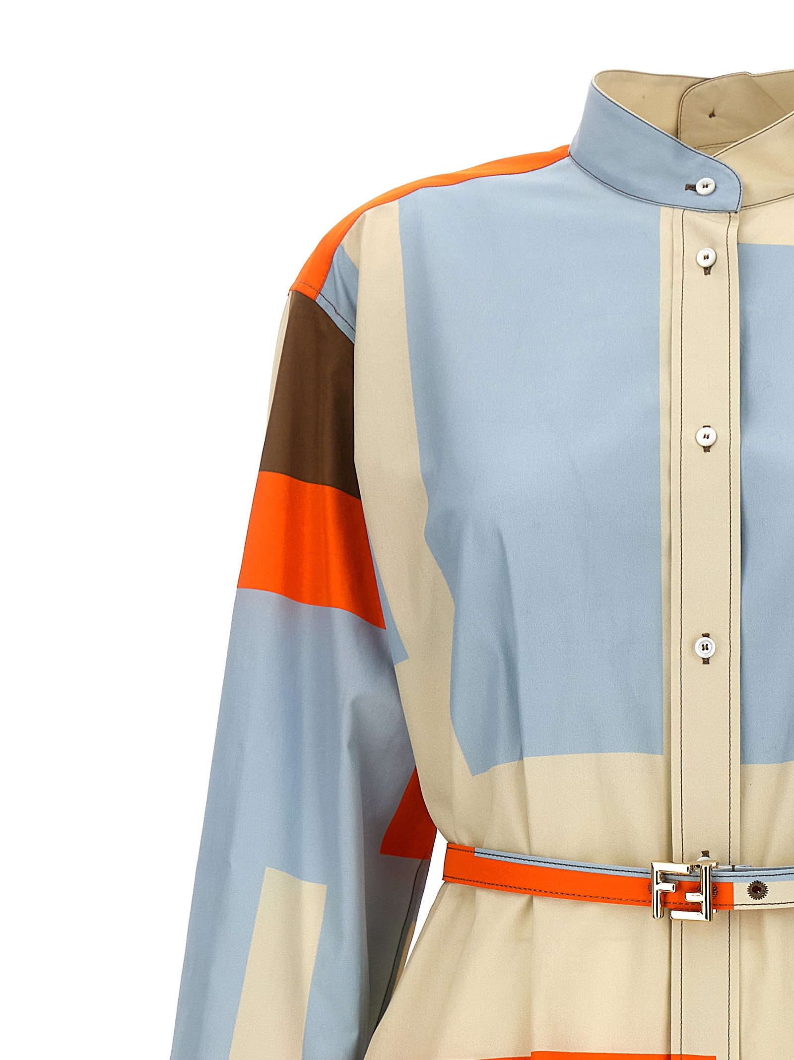 'Maxi FF puzzle' dress FDD008ARU6F0ZA0 (FENDI / ワンピース・ドレス・オールインワン ) | FENDI (フェンディ)(2)