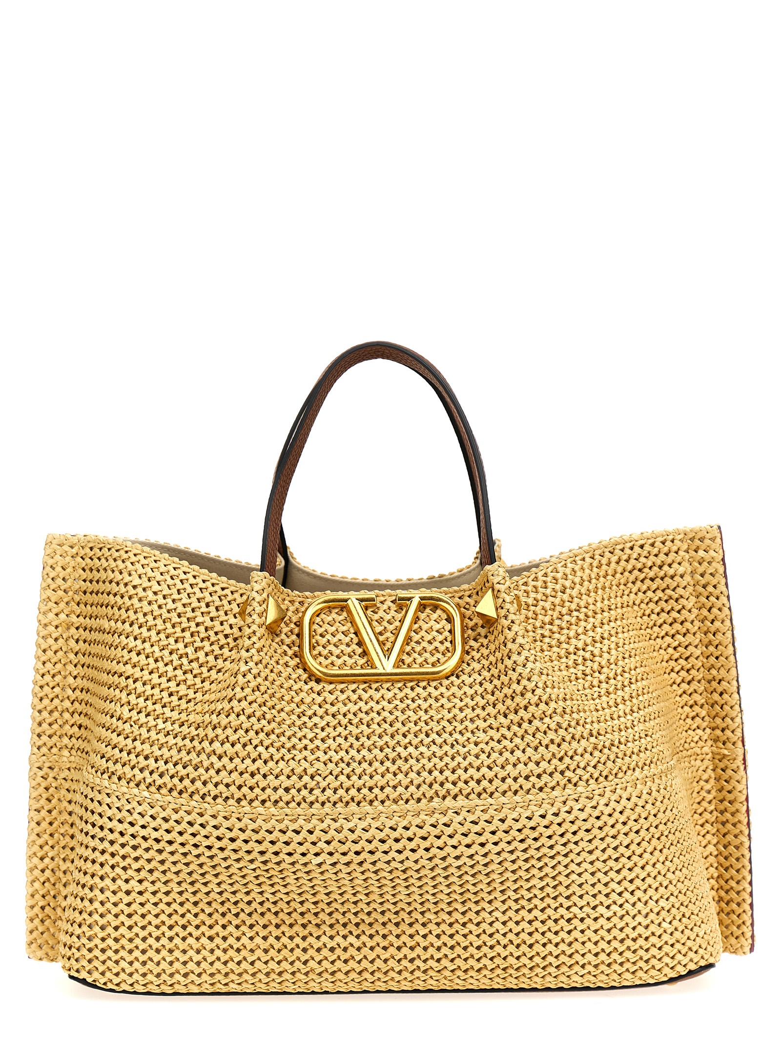 Medium shopping Valentino Garavani raffia 4W2B0K39YCED84 (Valentino Garavani / トートバッグ ) | Valentino Garavani (ヴァレンティノ)