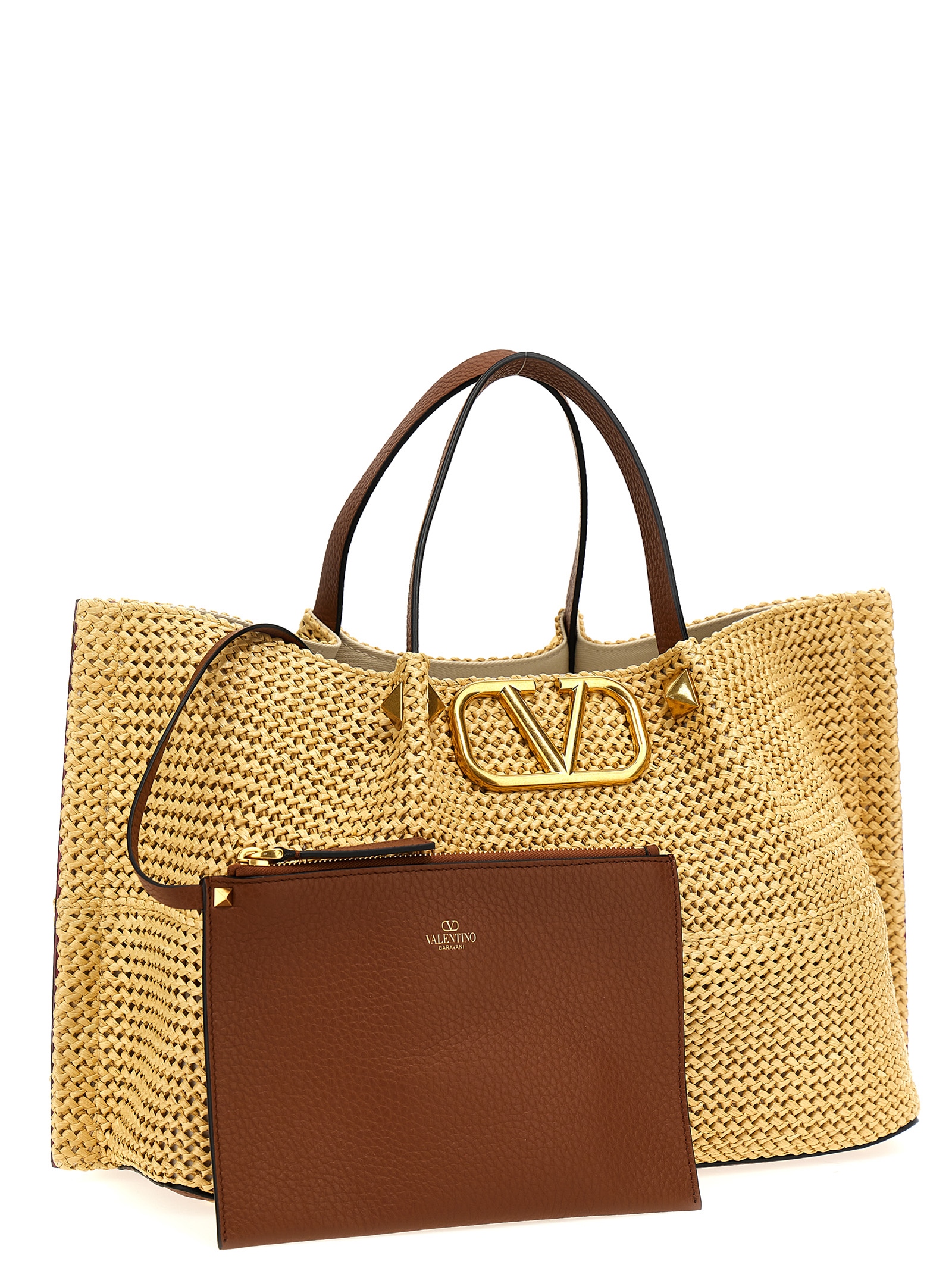 Medium shopping Valentino Garavani raffia 4W2B0K39YCED84 (Valentino Garavani / トートバッグ ) | Valentino Garavani (ヴァレンティノ)(2)