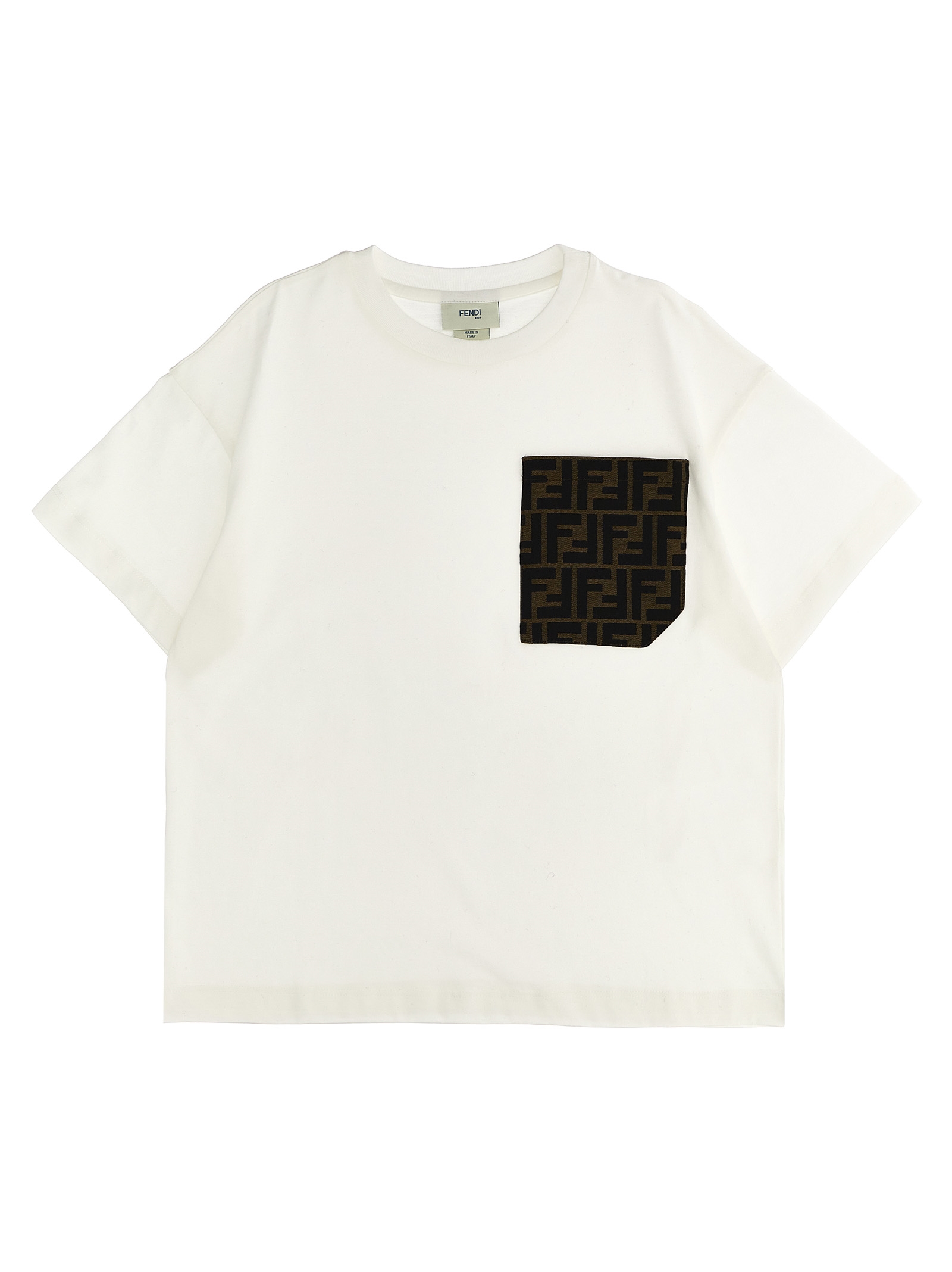 Jacquard pocket t-shirt JUI1507AJF0TU9 (FENDI / Tシャツ・カットソー ) | FENDI (フェンディ)