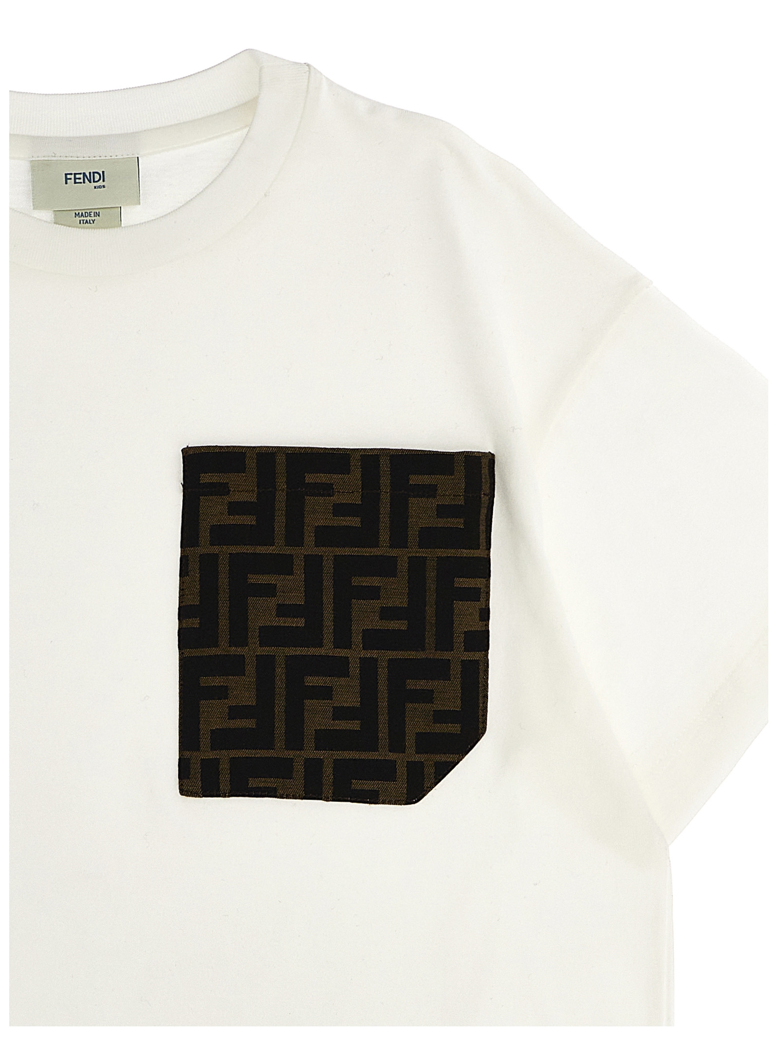 Jacquard pocket t-shirt JUI1507AJF0TU9 (FENDI / Tシャツ・カットソー ) | FENDI (フェンディ)(2)