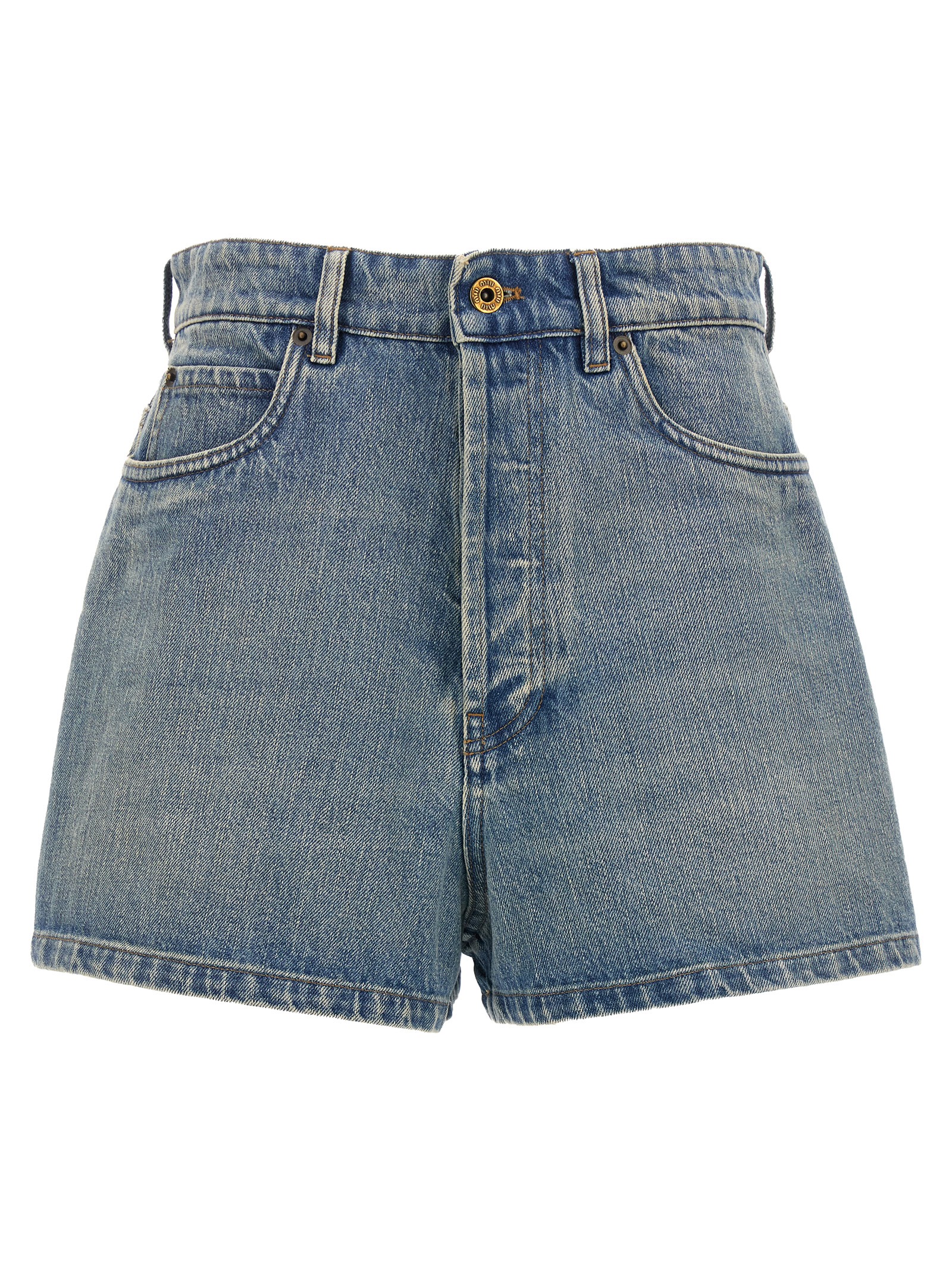 Denim shorts GWP498SOOO1373F0076 (MIU MIU / ショートパンツ ) | MIU MIU (ミュウミュウ)