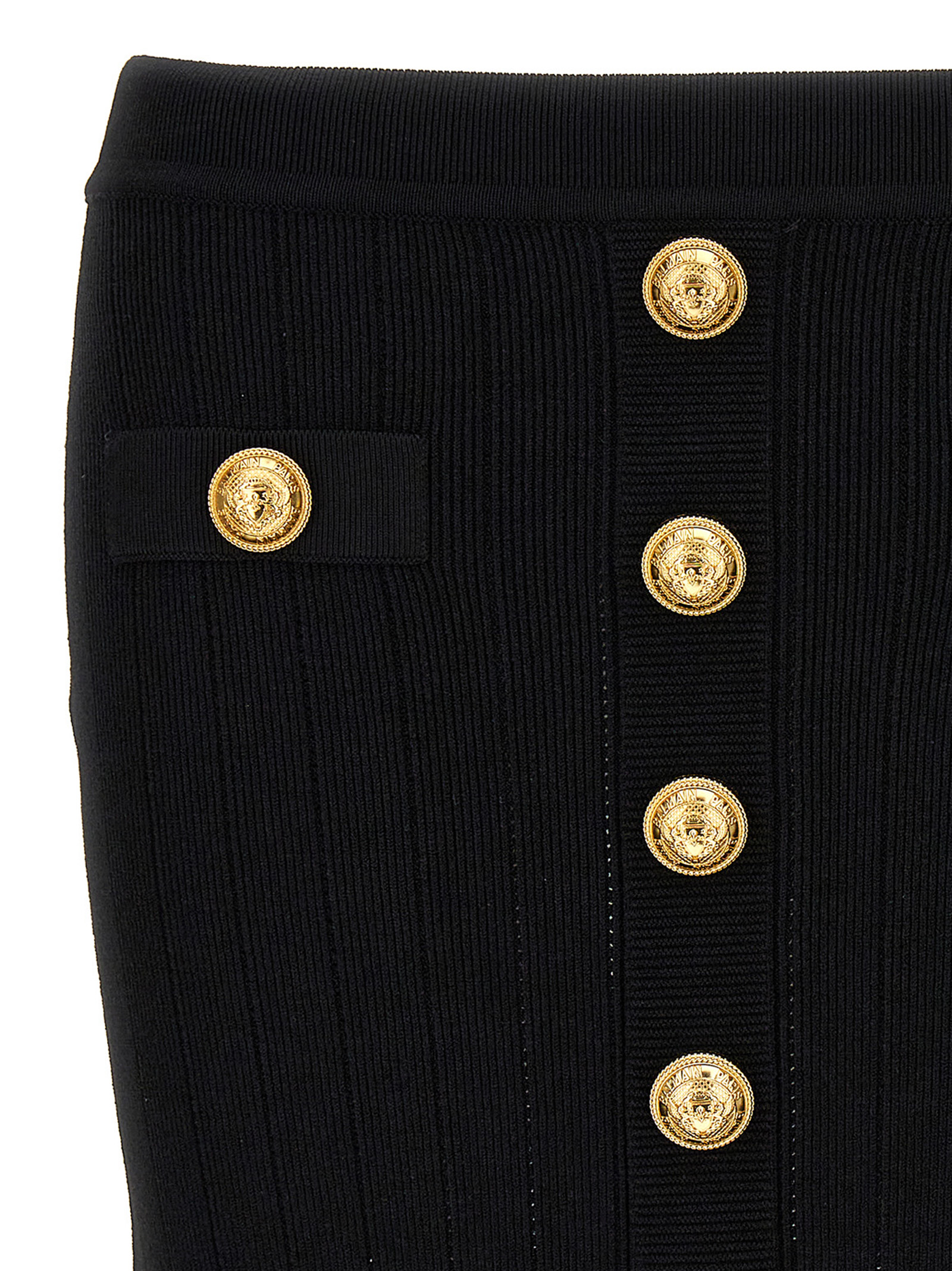 Logo button knit skirt AF0LB290KB070PA (Balmain / スカート ) | Balmain (バルマン)(2)