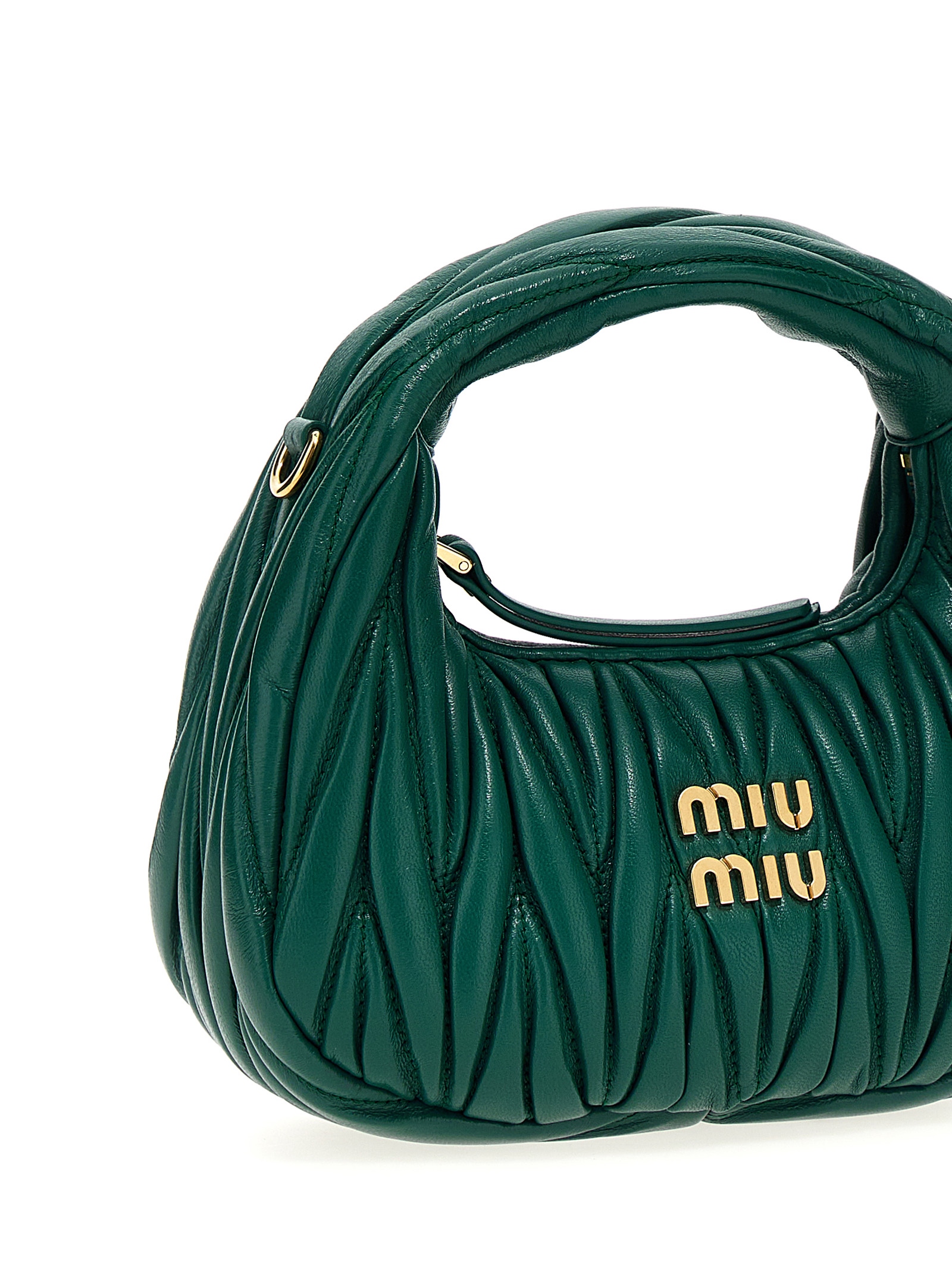 'Hobo Wander' mini handbag 5BP078VOOON88F0K41 (MIU MIU / ハンドバッグ・ショルダーバッグ ) | MIU MIU (ミュウミュウ)(2)