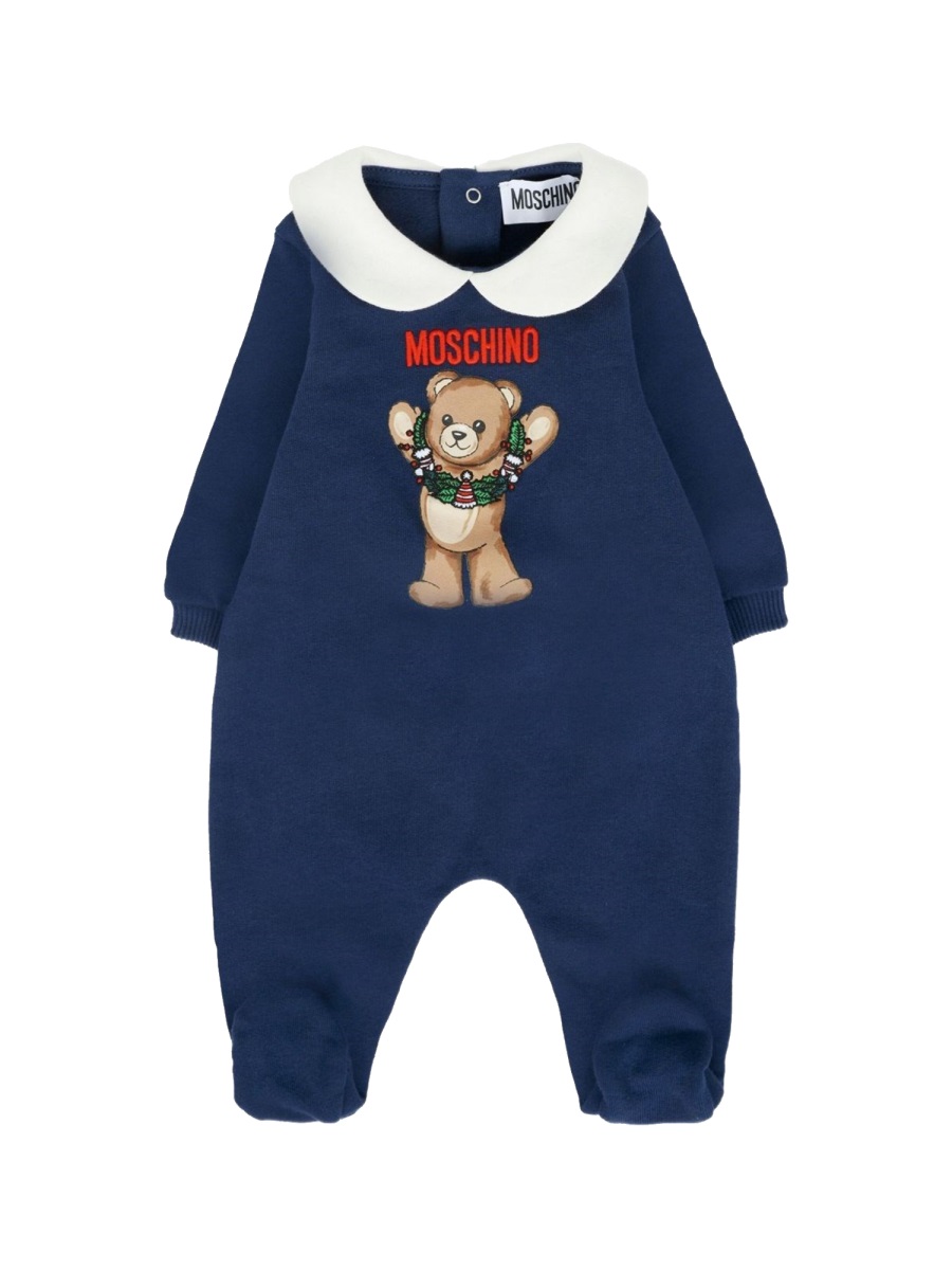 "BABYGROW" BODYSUIT MYY037BLCA1440016 (MOSCHINO / ワンピース・ドレス・オールインワン ) | MOSCHINO (モスキーノ)
