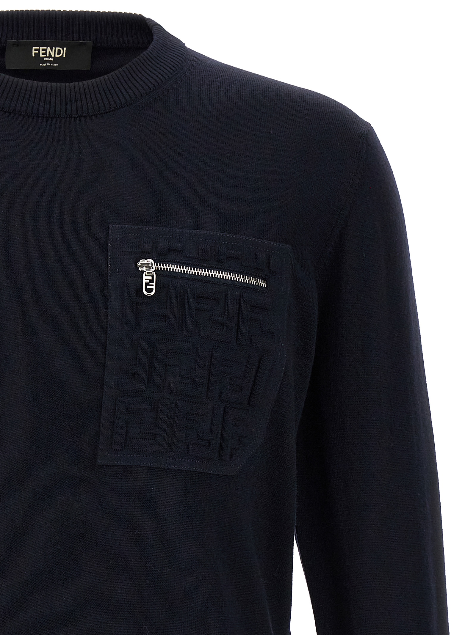 FF pocket sweater FZE035ATMOF0QG3 (FENDI / ニット・セーター・カーディガン ) | FENDI (フェンディ)(2)