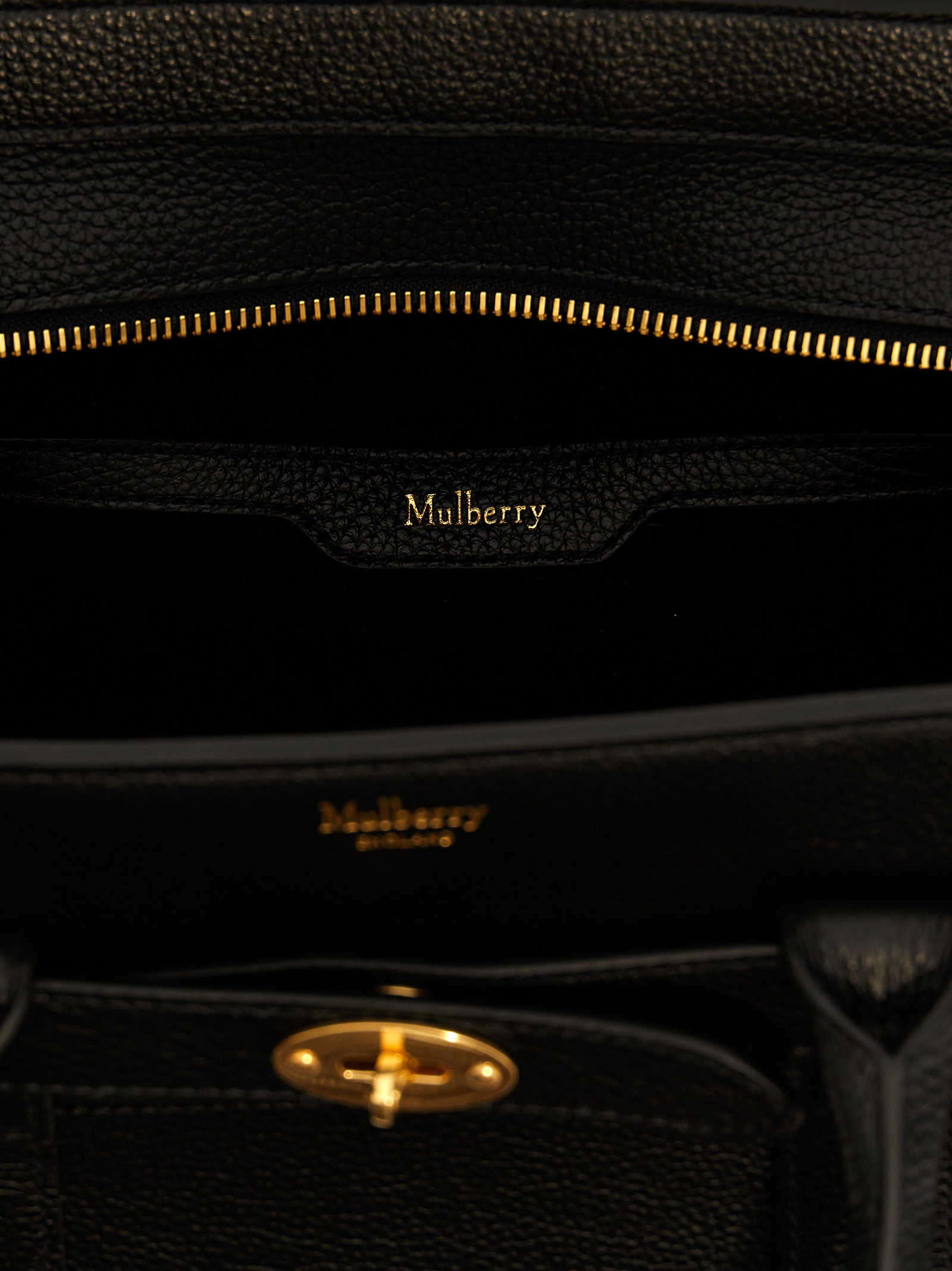 Shopping 'Small Zipped Bayswater' HH4406205A100 (Mulberry / トートバッグ ) | Mulberry (マルベリー)(3)