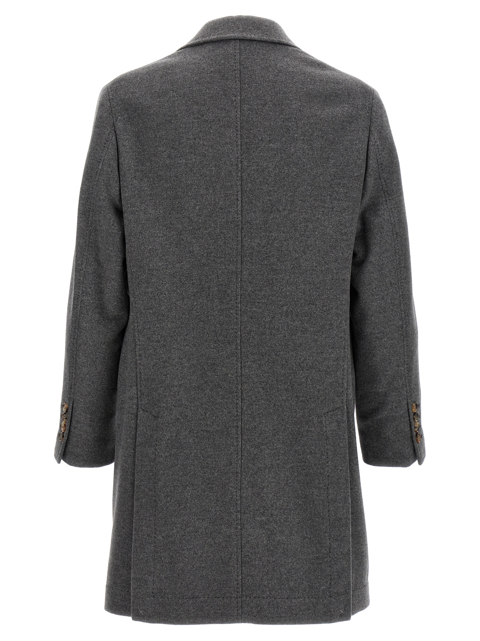 Single-breasted cashmere coat MT4979039C202 (Brunello Cucinelli / コート ) | Brunello Cucinelli (ブルネロ・クチネリ)(1)