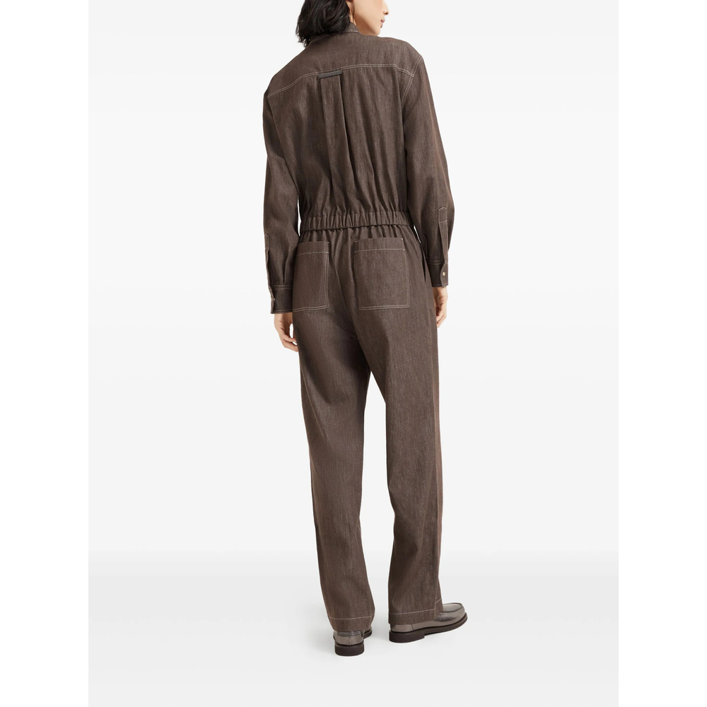 Jumpsuit Brunello Cucinelli MA792EB699C003 (Brunello Cucinelli / ワンピース・ドレス・オールインワン ) | Brunello Cucinelli (ブルネロ・クチネリ)(1)