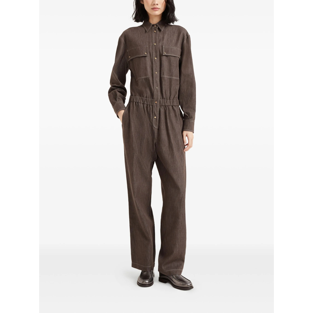 Jumpsuit Brunello Cucinelli MA792EB699C003 (Brunello Cucinelli / ワンピース・ドレス・オールインワン ) | Brunello Cucinelli (ブルネロ・クチネリ)(2)