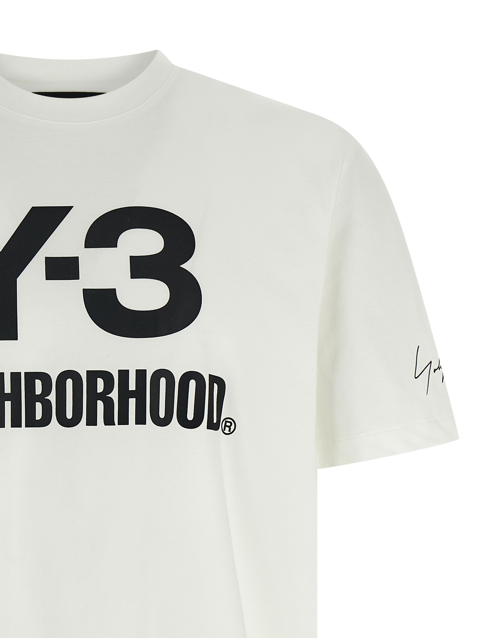 'NBHD logo' T-shirt JX7449CWHITE (Y-3 / Tシャツ・カットソー ) | Y-3 (ワイスリー)(2)
