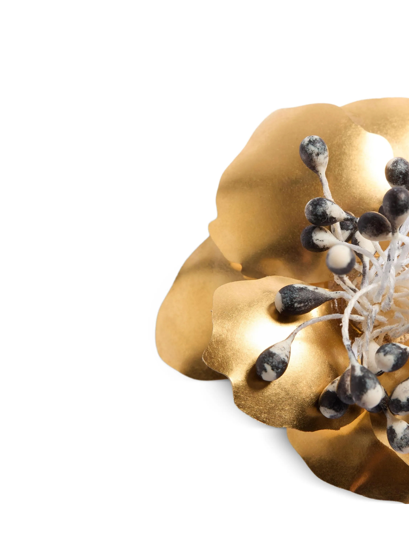 'Fleur Lumineuse' small brooch W0J0BA5MXX190 (Valentino Garavani / カフ・ピンズ・ブローチ ) | Valentino Garavani (ヴァレンティノ)(2)