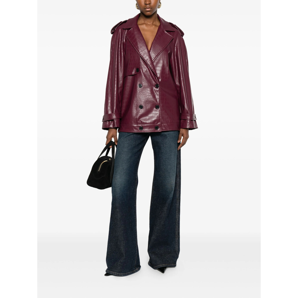 Outerwear The Nina Studio N630915207BURGU (THE NINA STUDIO / レザー&ファージャケット・コート ) | THE NINA STUDIO (ザ ニーナ スタジオ)(2)