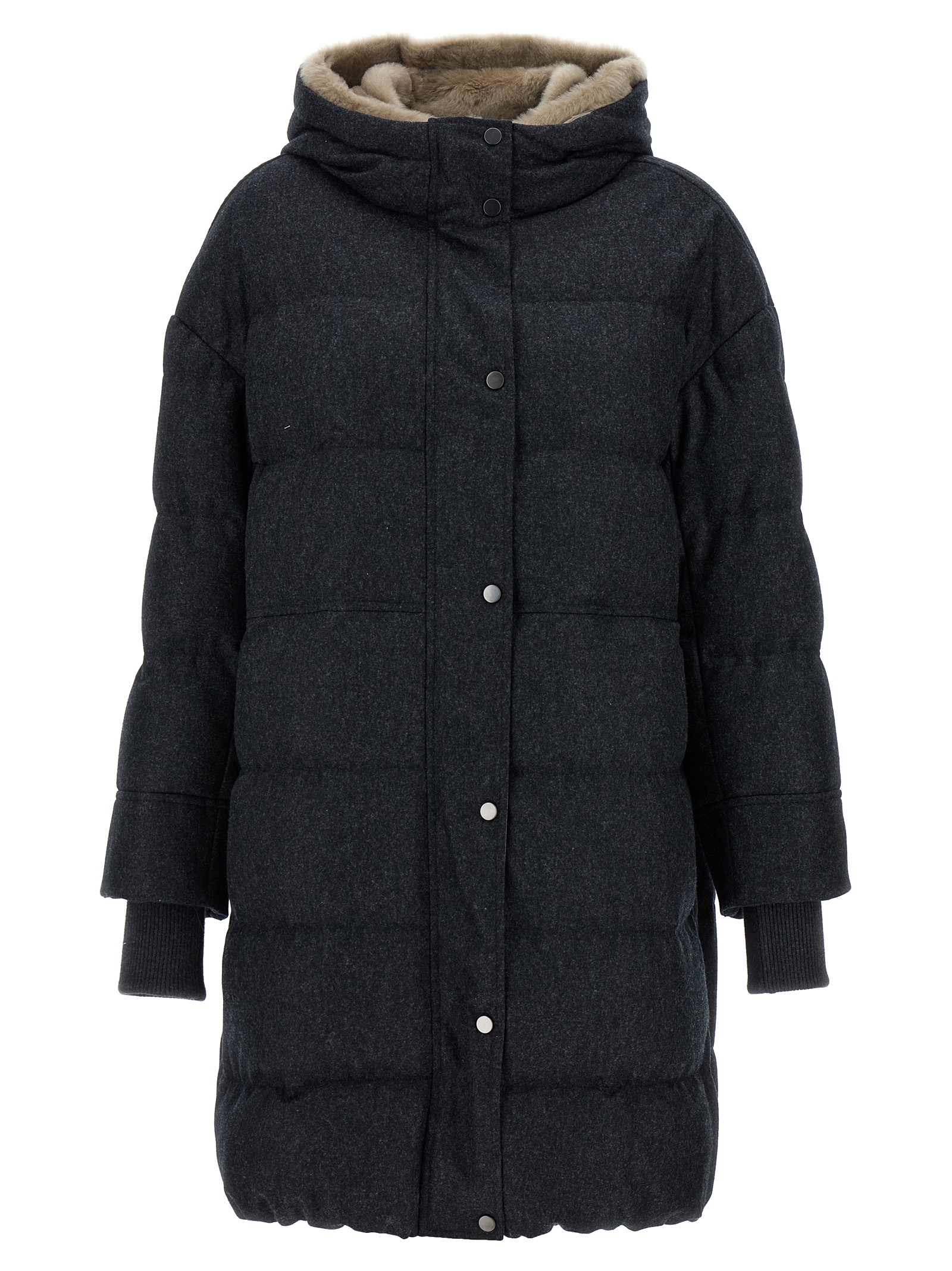 Wool down jacket M038P9703C006 (Brunello Cucinelli / ダウンジャケット・コート ) | Brunello Cucinelli (ブルネロ・クチネリ)
