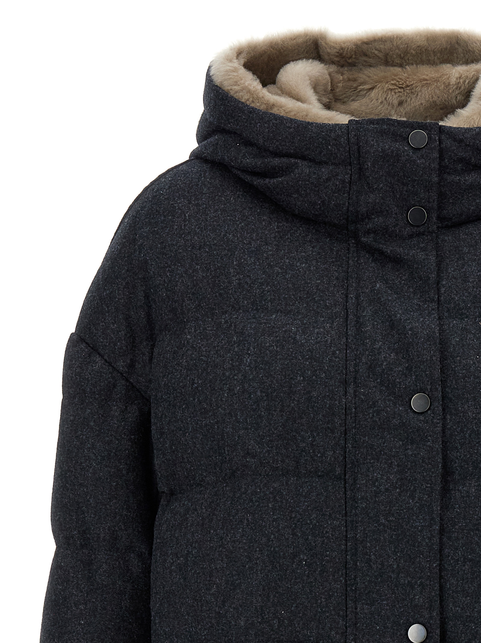 Wool down jacket M038P9703C006 (Brunello Cucinelli / ダウンジャケット・コート ) | Brunello Cucinelli (ブルネロ・クチネリ)(2)