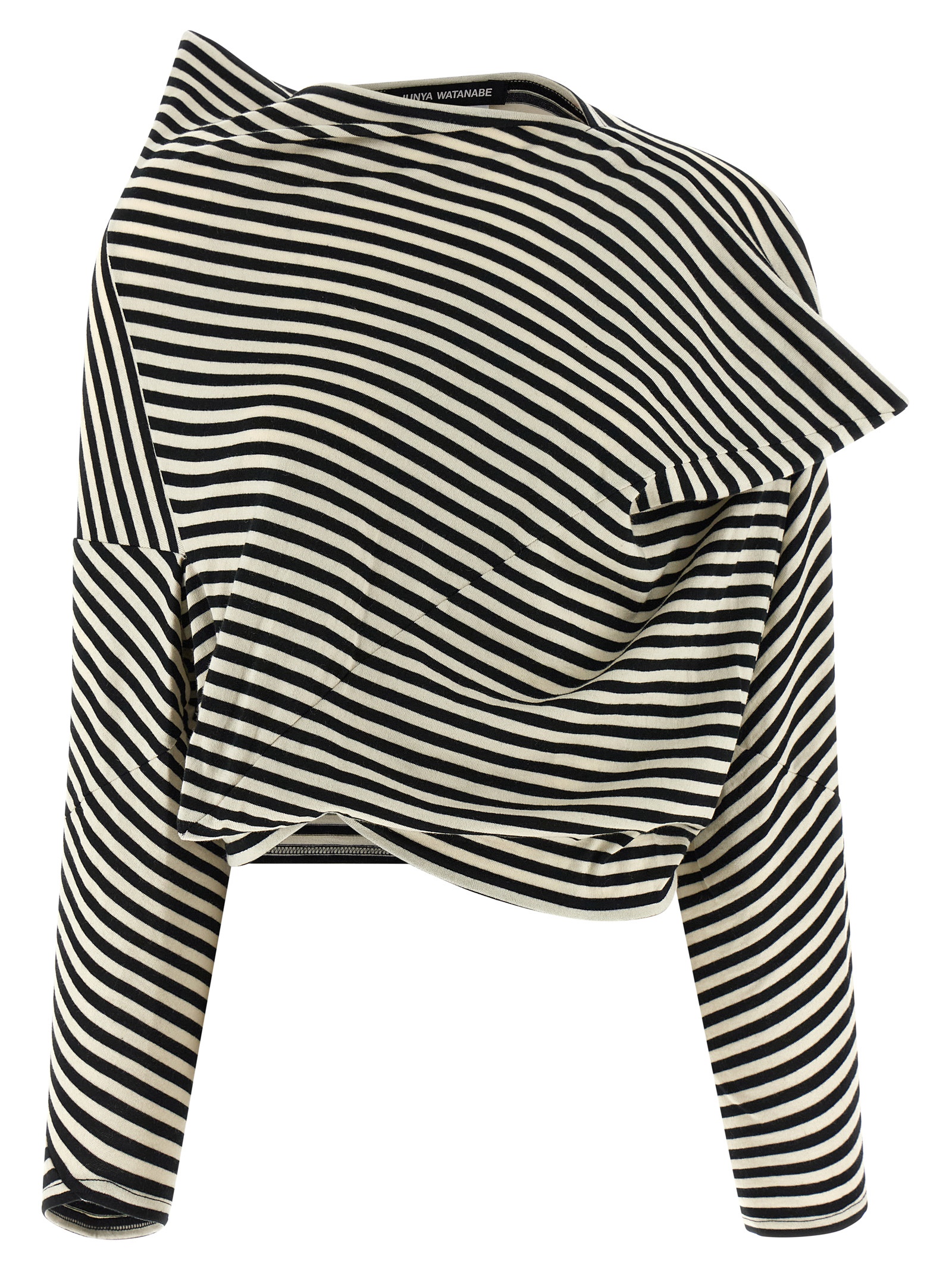 Striped crop sweater JPT0151 (JUNYA WATANABE / Tシャツ・カットソー ) | JUNYA WATANABE (ジュンヤ ワタナベ)
