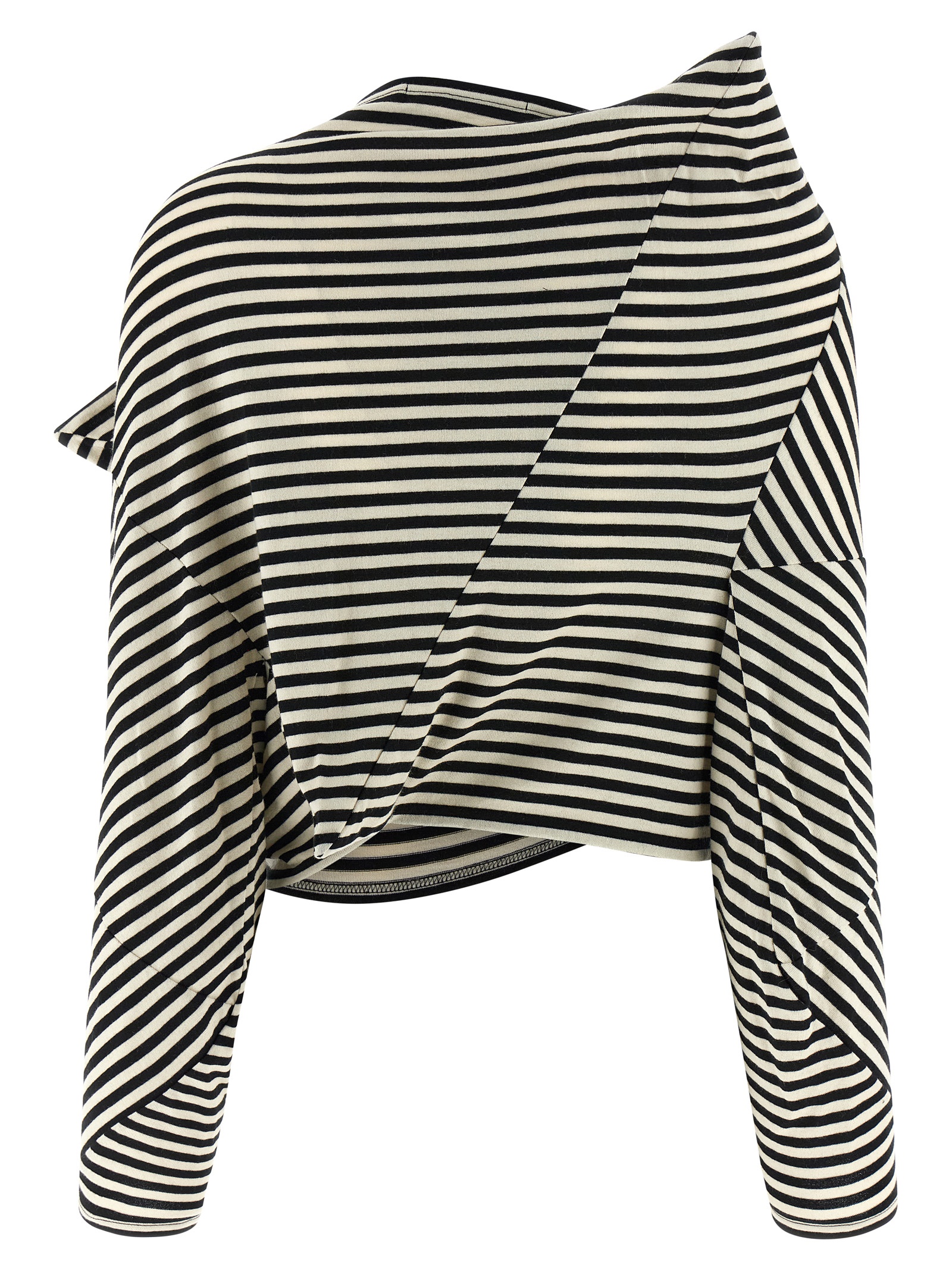 Striped crop sweater JPT0151 (JUNYA WATANABE / Tシャツ・カットソー ) | JUNYA WATANABE (ジュンヤ ワタナベ)(1)