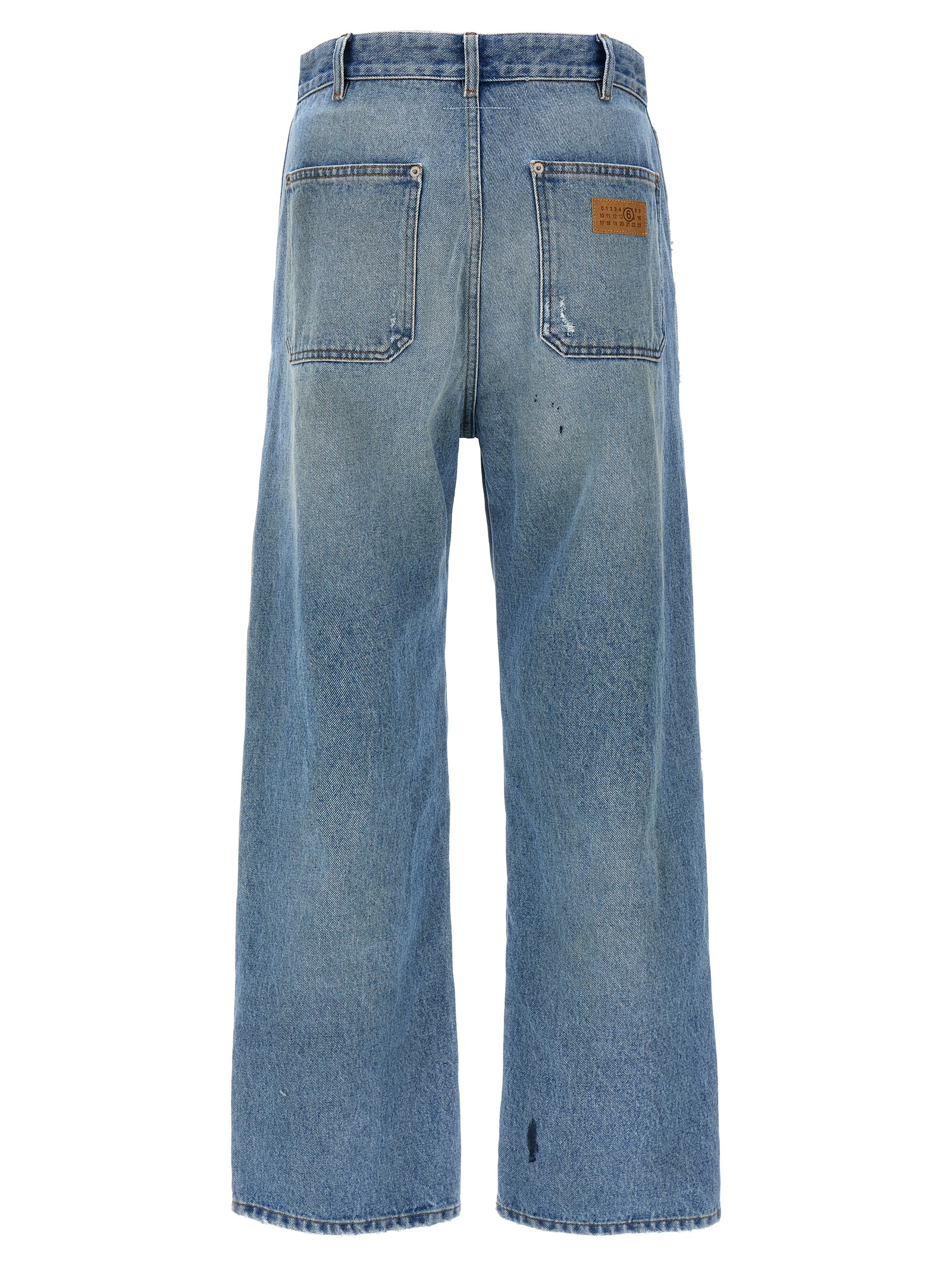 Distressed jeans SH2LA0017M30018964 (MM6 Maison Margiela / ジーンズ ) | MM6 Maison Margiela (エムエムシックス)(1)