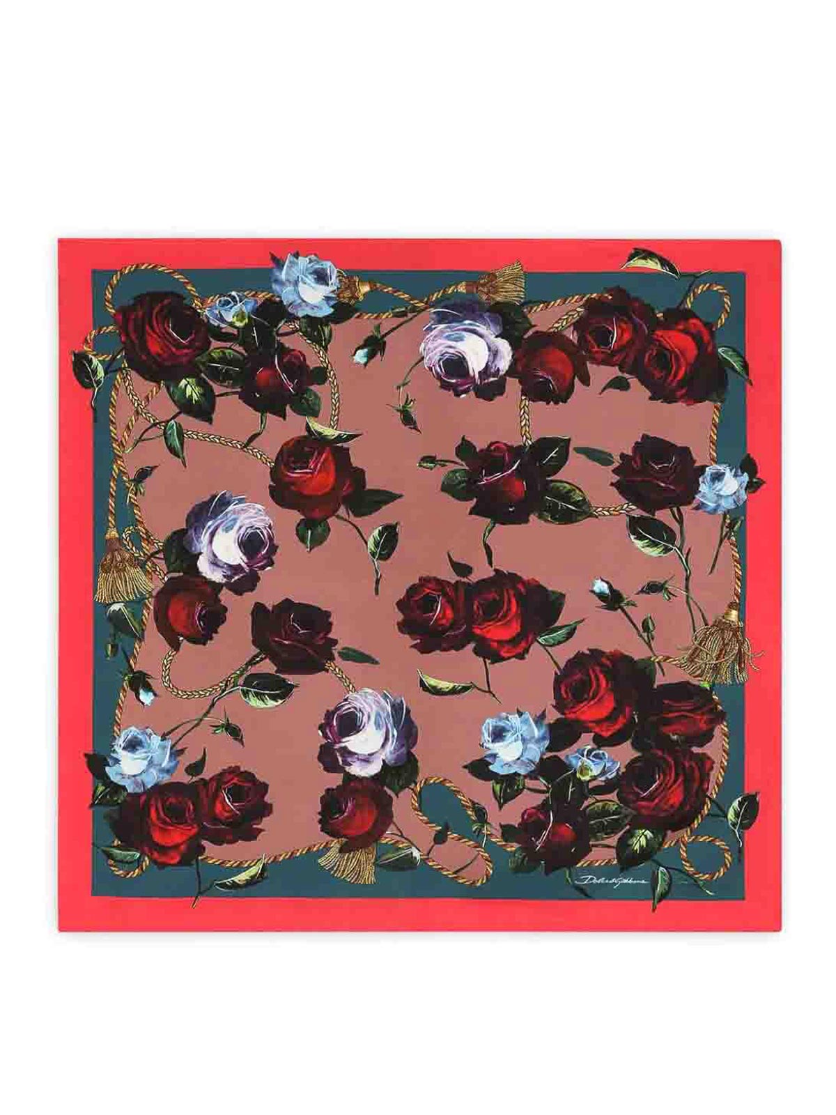 Twill scarf FN092RGDB7GHD4YI (Dolce & Gabbana / スカーフ・マフラー ) | Dolce & Gabbana (ドルチェガッバーナ)