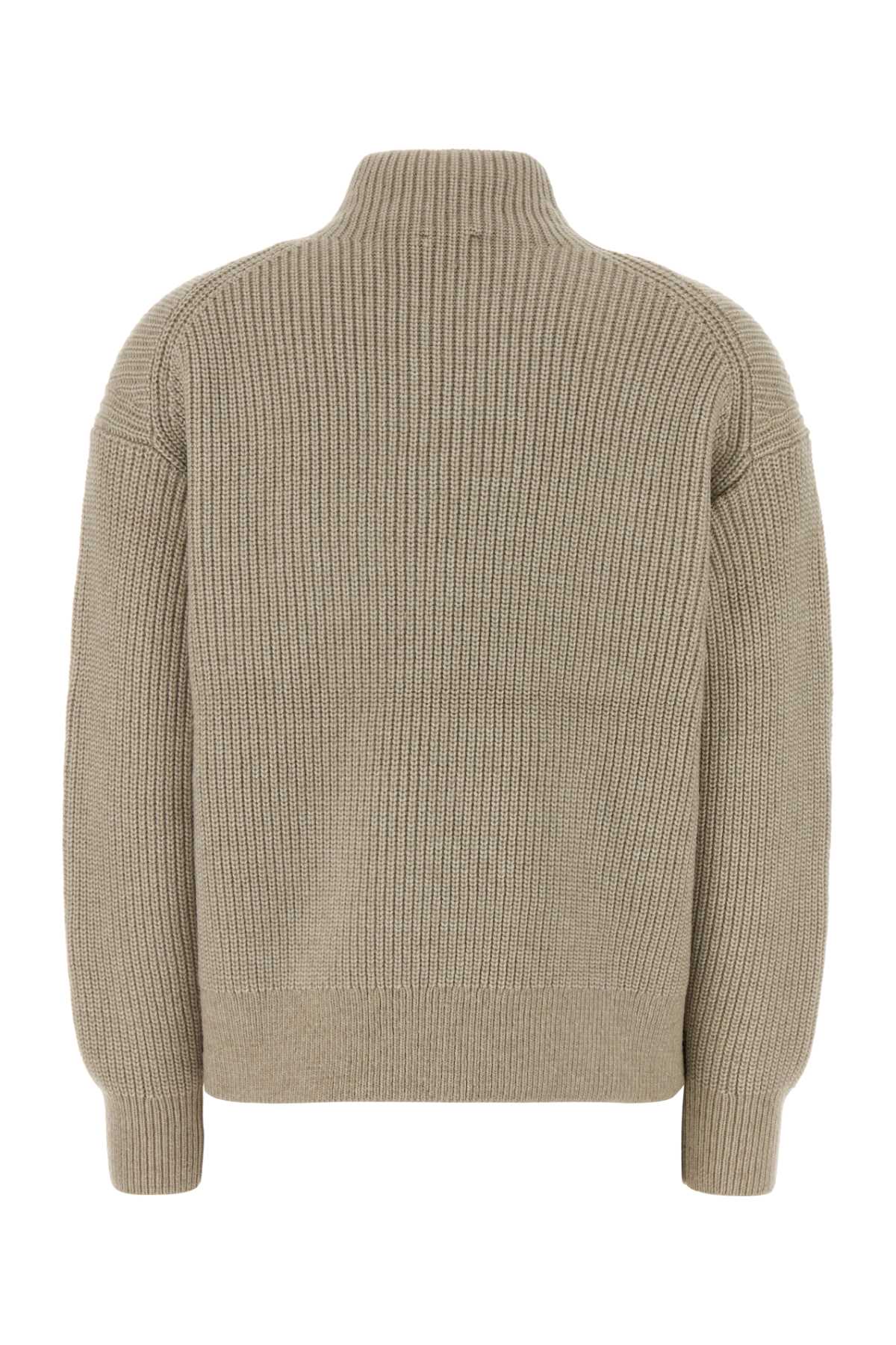 Cappuccino polyester blend sweater LV044D365GNSU (Calvin Klein / ニット・セーター・カーディガン ) | Calvin Klein (カルバン・クライン)(1)