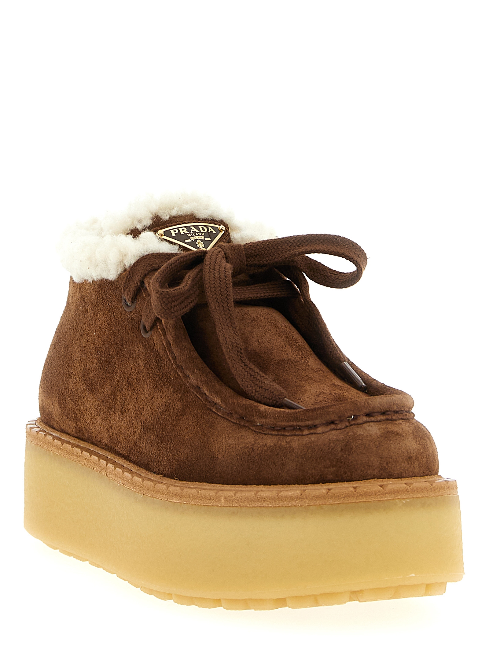 Suede lace ups 1T716NFZD50JFTF0324 (Prada / レースアップ ) | Prada (プラダ)(1)