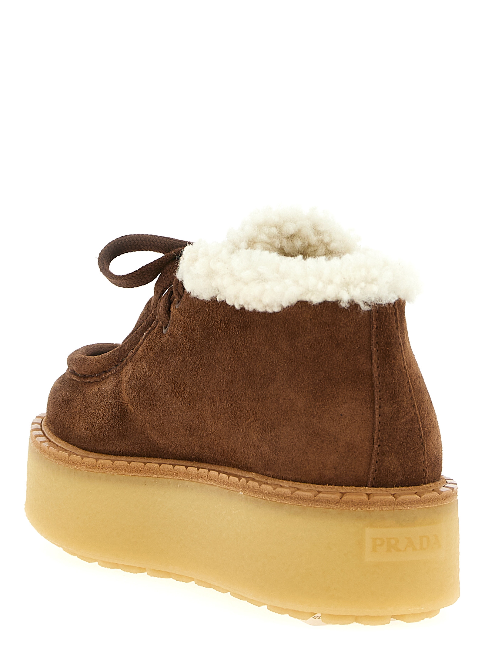 Suede lace ups 1T716NFZD50JFTF0324 (Prada / レースアップ ) | Prada (プラダ)(2)