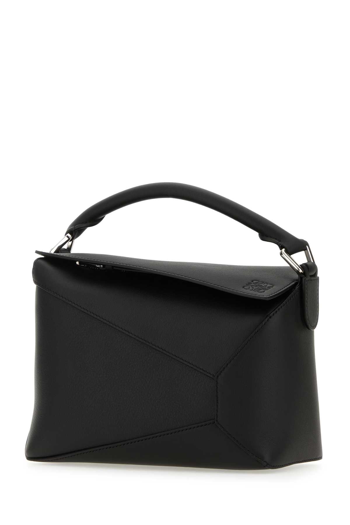 Black leather small Puzzle handbag A510P60X41BLACK (LOEWE / ハンドバッグ・ショルダーバッグ ) | LOEWE (ロエベ)(1)