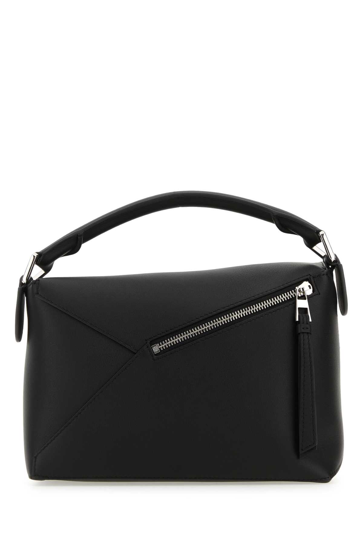 Black leather small Puzzle handbag A510P60X41BLACK (LOEWE / ハンドバッグ・ショルダーバッグ ) | LOEWE (ロエベ)(2)
