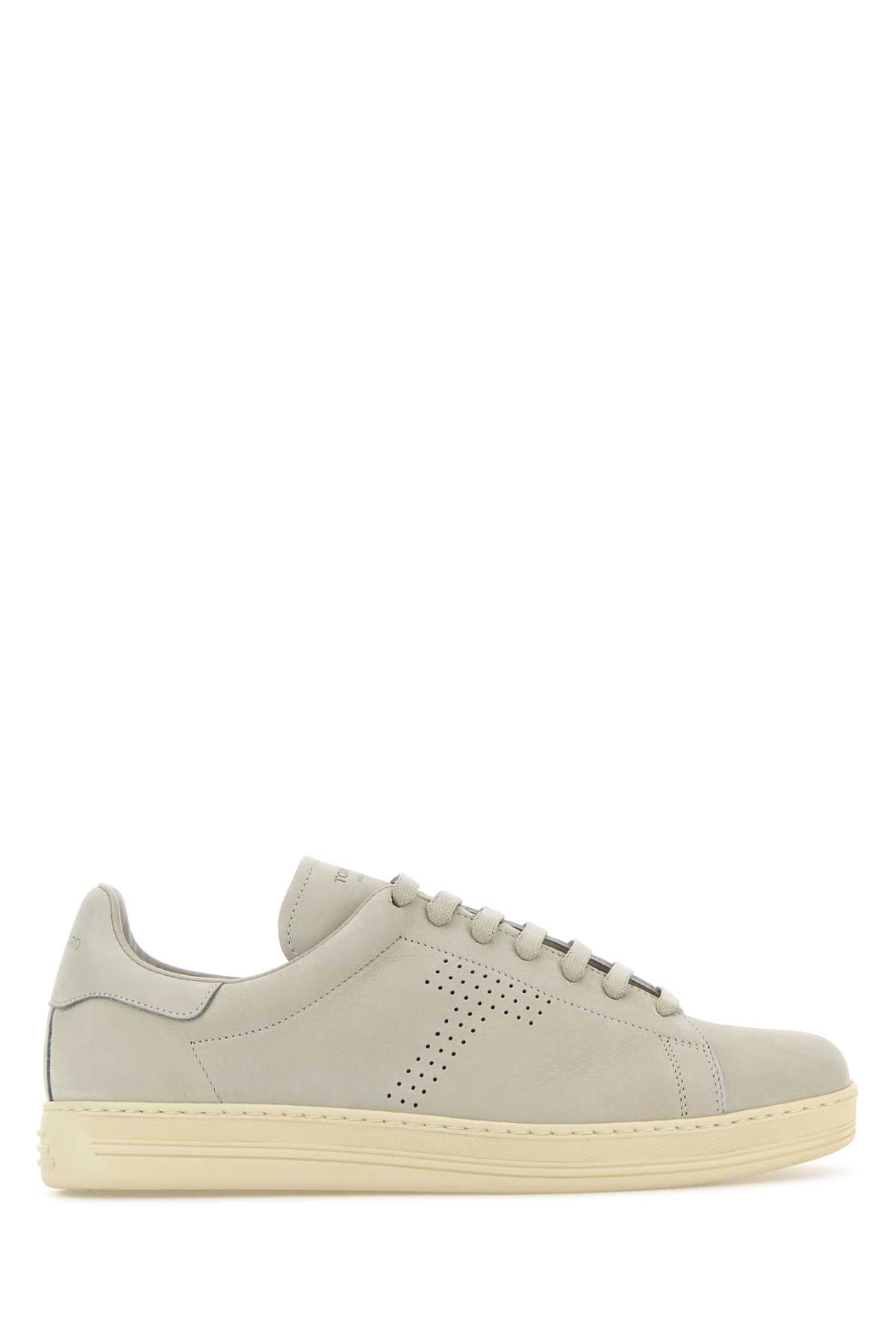 Light grey suede Warwick sneakers J1507LCL215N3GW07 (TOM FORD / スニーカー ) | TOM FORD (トムフォード)