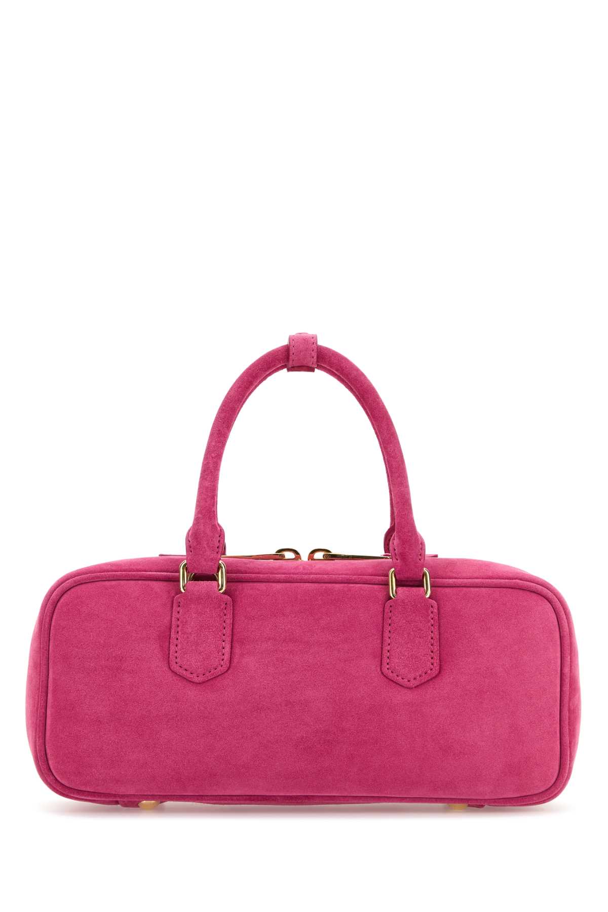 Fuchsia suede Arcadie handbag 5BB148VOON2CS4F0029 (MIU MIU / ハンドバッグ・ショルダーバッグ ) | MIU MIU (ミュウミュウ)(2)