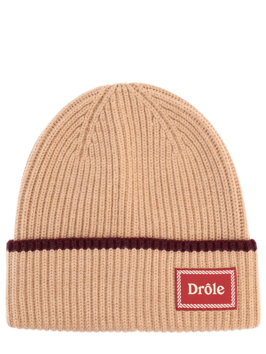 WOOL CAP BN104WO007BEIGE (Drôle De Monsieur / 帽子 ) | Drôle De Monsieur (ドロールドムッシュ)