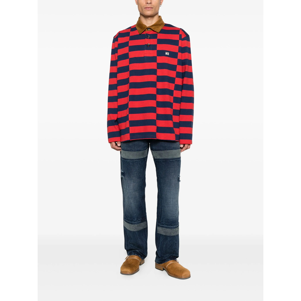 Sweater Wales Bonner MA25JE22JE06RENAV (Wales Bonner / ポロシャツ ) | Wales Bonner (ウェールズ ボナー)(1)