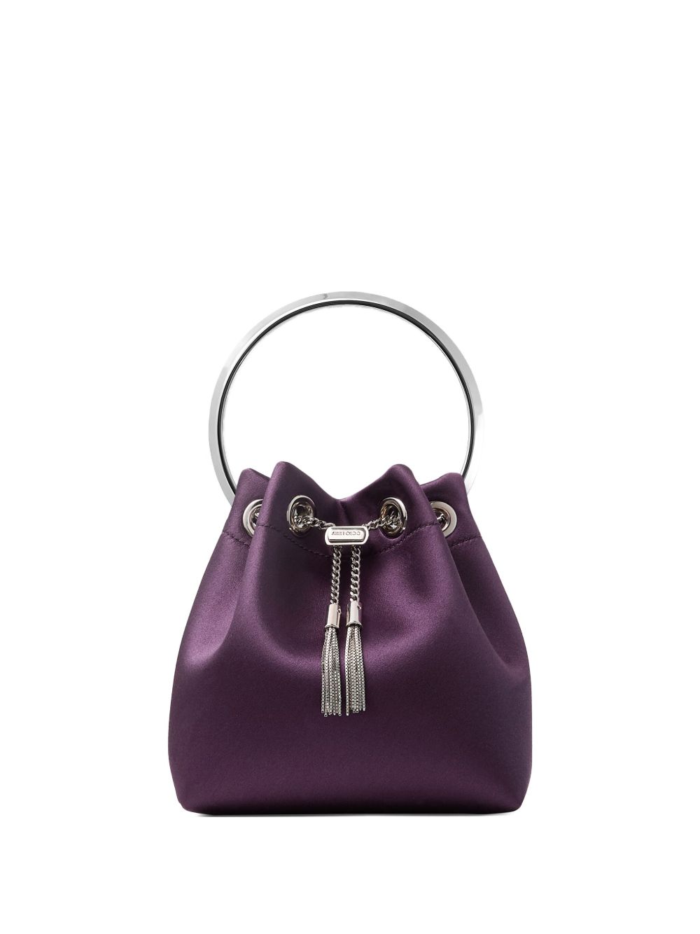 Jimmy Choo Bags.. Bordeaux BONBONFUQWINTERBLOOMSILVER (JIMMY CHOO / ハンドバッグ・ショルダーバッグ ) | JIMMY CHOO (ジミー チュウ)