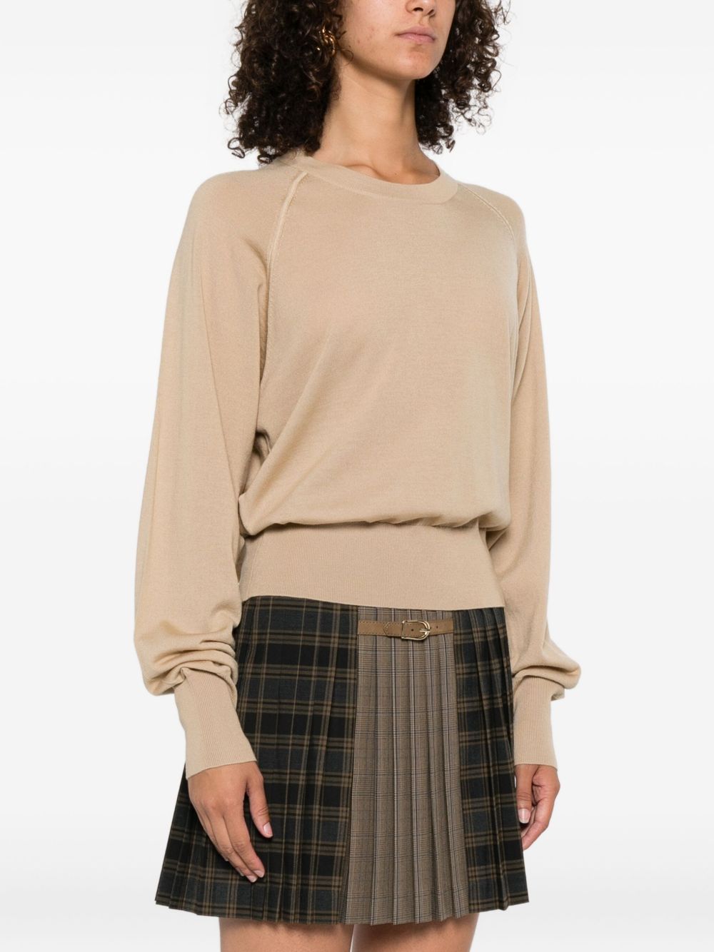 Pinko Sweaters Beige 105417A2PULANZAROTEC65 (PINKO / ニット・セーター・カーディガン ) | PINKO (ピンコ)(2)