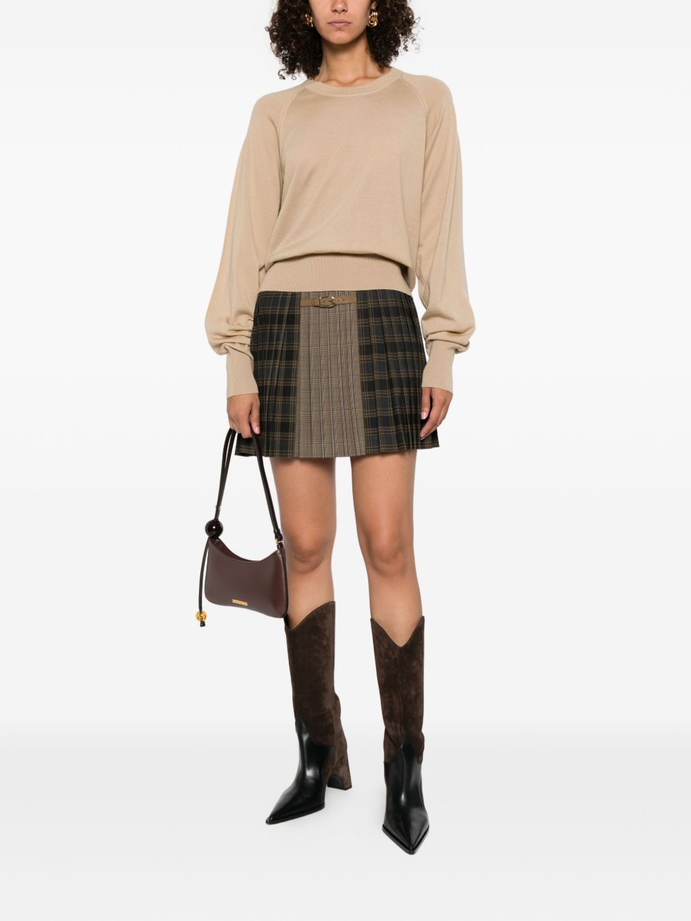 Pinko Sweaters Beige 105417A2PULANZAROTEC65 (PINKO / ニット・セーター・カーディガン ) | PINKO (ピンコ)(3)