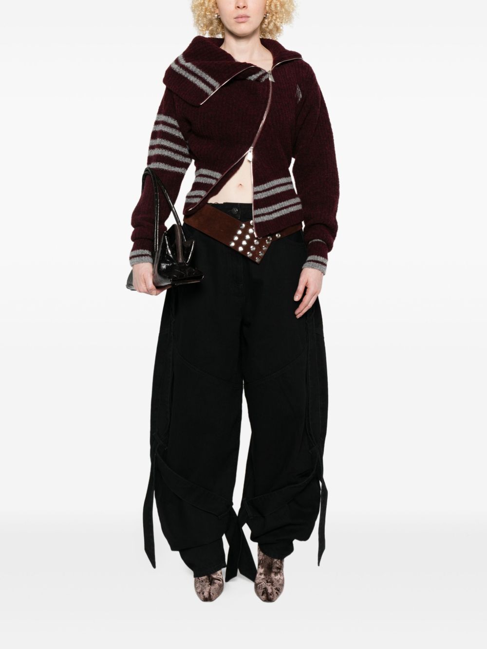 The Attico Sweaters Bordeaux 251WCD00008KWW002AA114 (THE ATTICO / ニット・セーター・カーディガン ) | THE ATTICO (ジ・アティコ)(2)